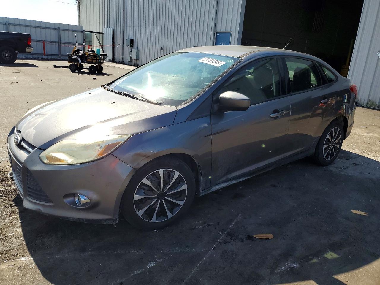 2012 Ford Focus Se Gray vin: 1FAHP3F2XCL192335