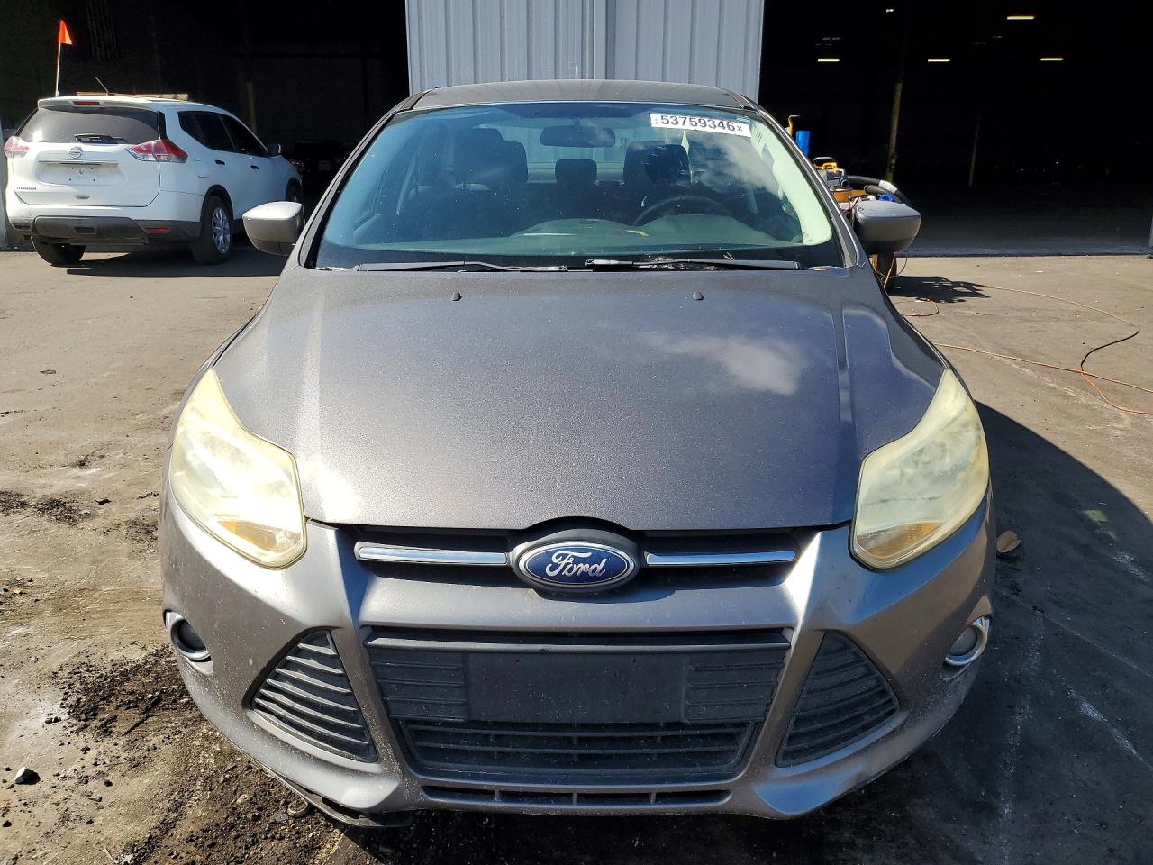 2012 Ford Focus Se Gray vin: 1FAHP3F2XCL192335