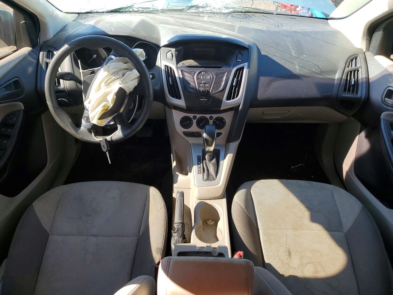 2012 Ford Focus Se Turquoise vin: 1FAHP3F2XCL219503