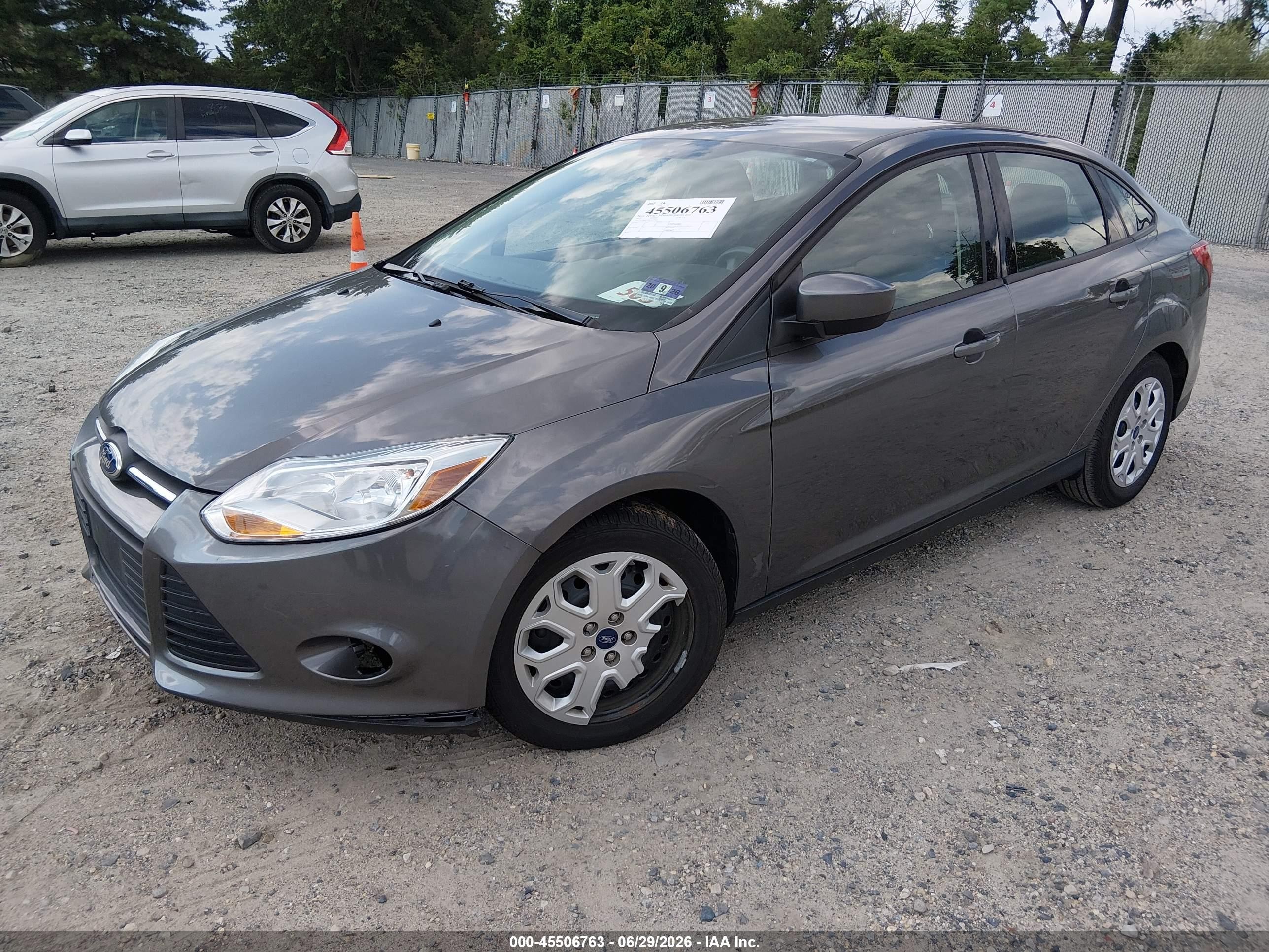 2012 Ford Focus Se Gray vin: 1FAHP3F2XCL230453