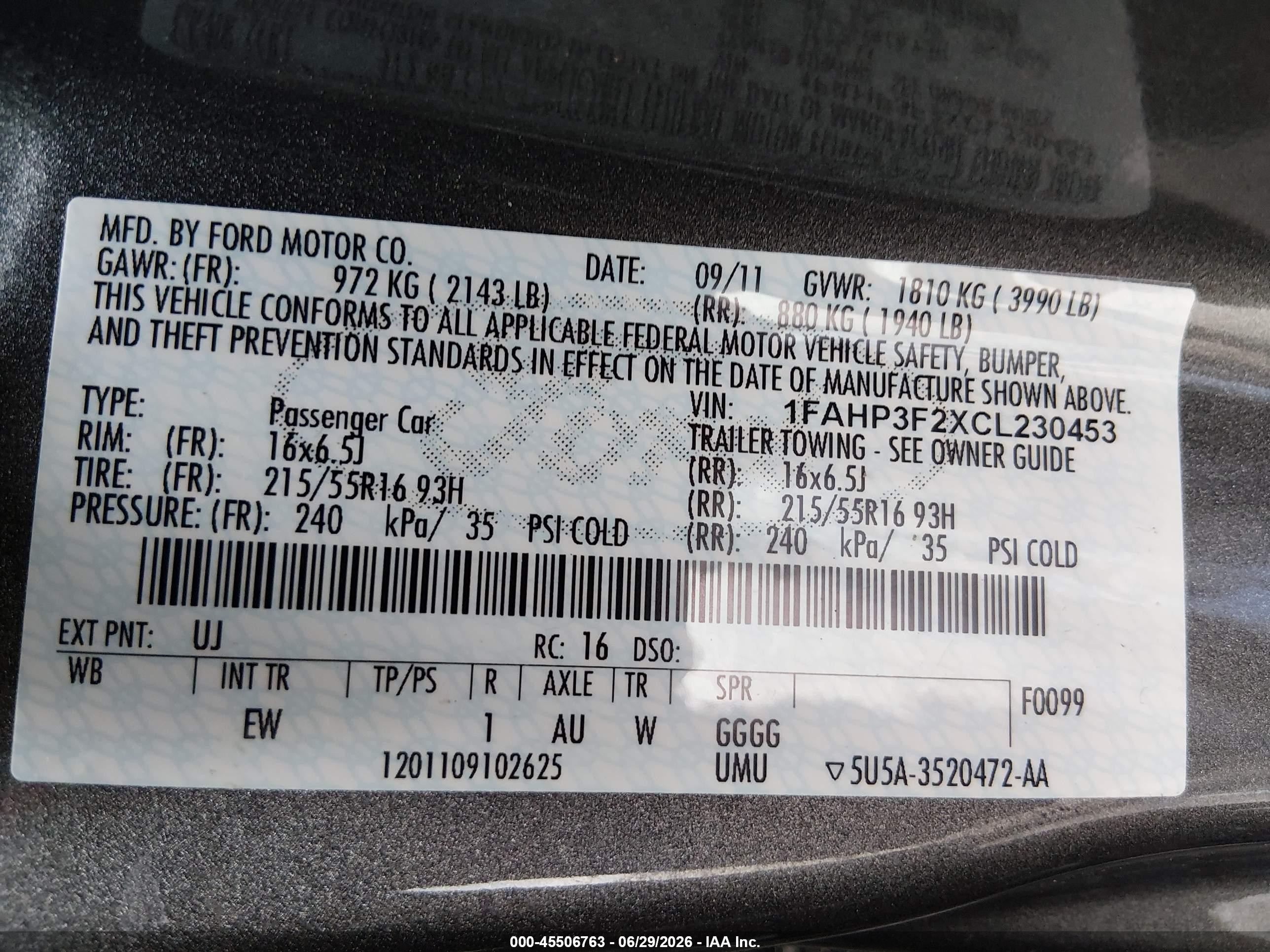 2012 Ford Focus Se Gray vin: 1FAHP3F2XCL230453