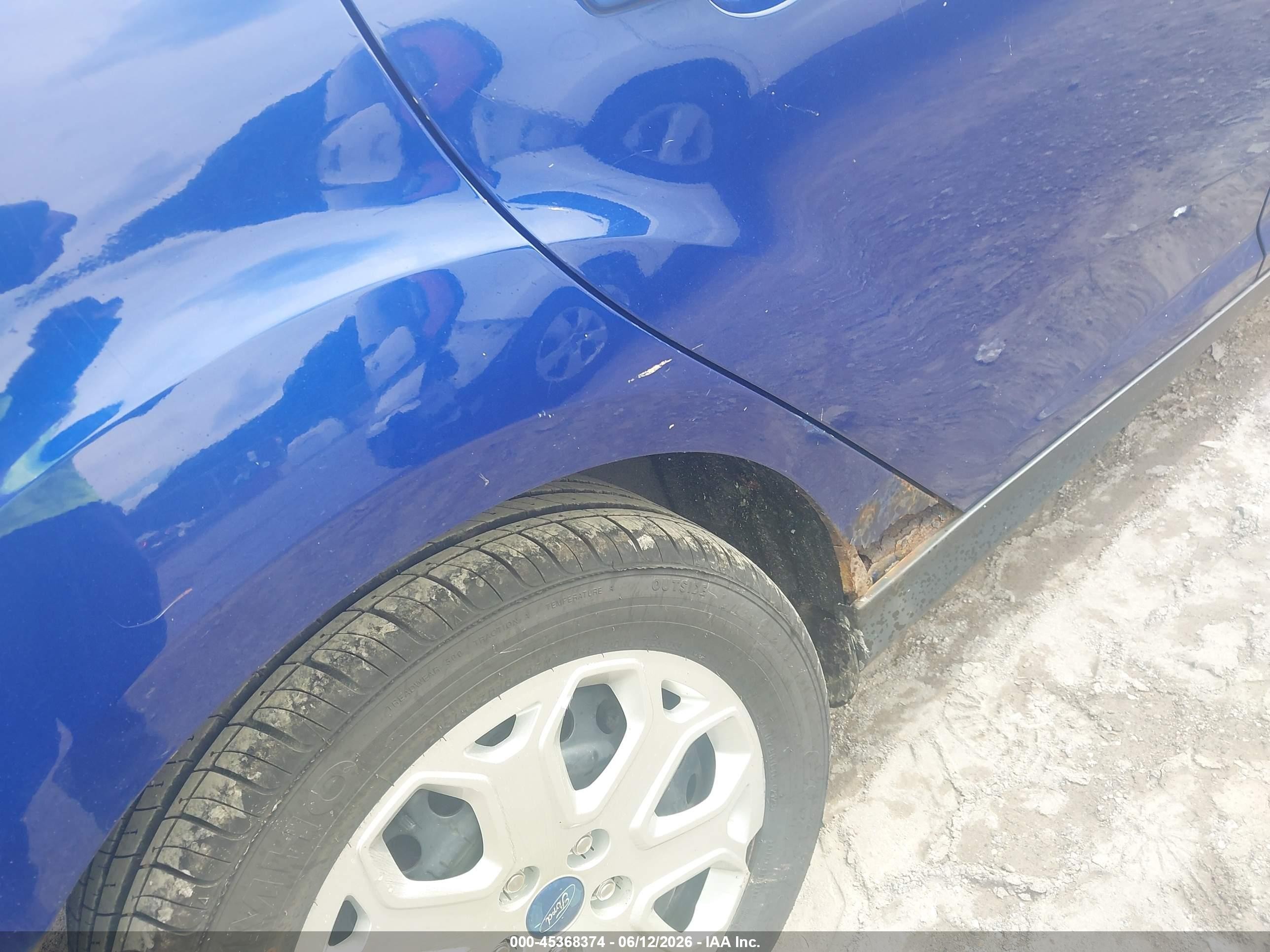 2012 Ford Focus Se Blue vin: 1FAHP3F2XCL255580