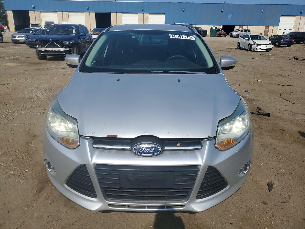 2012 Ford Focus Se Silver vin: 1FAHP3F2XCL266868