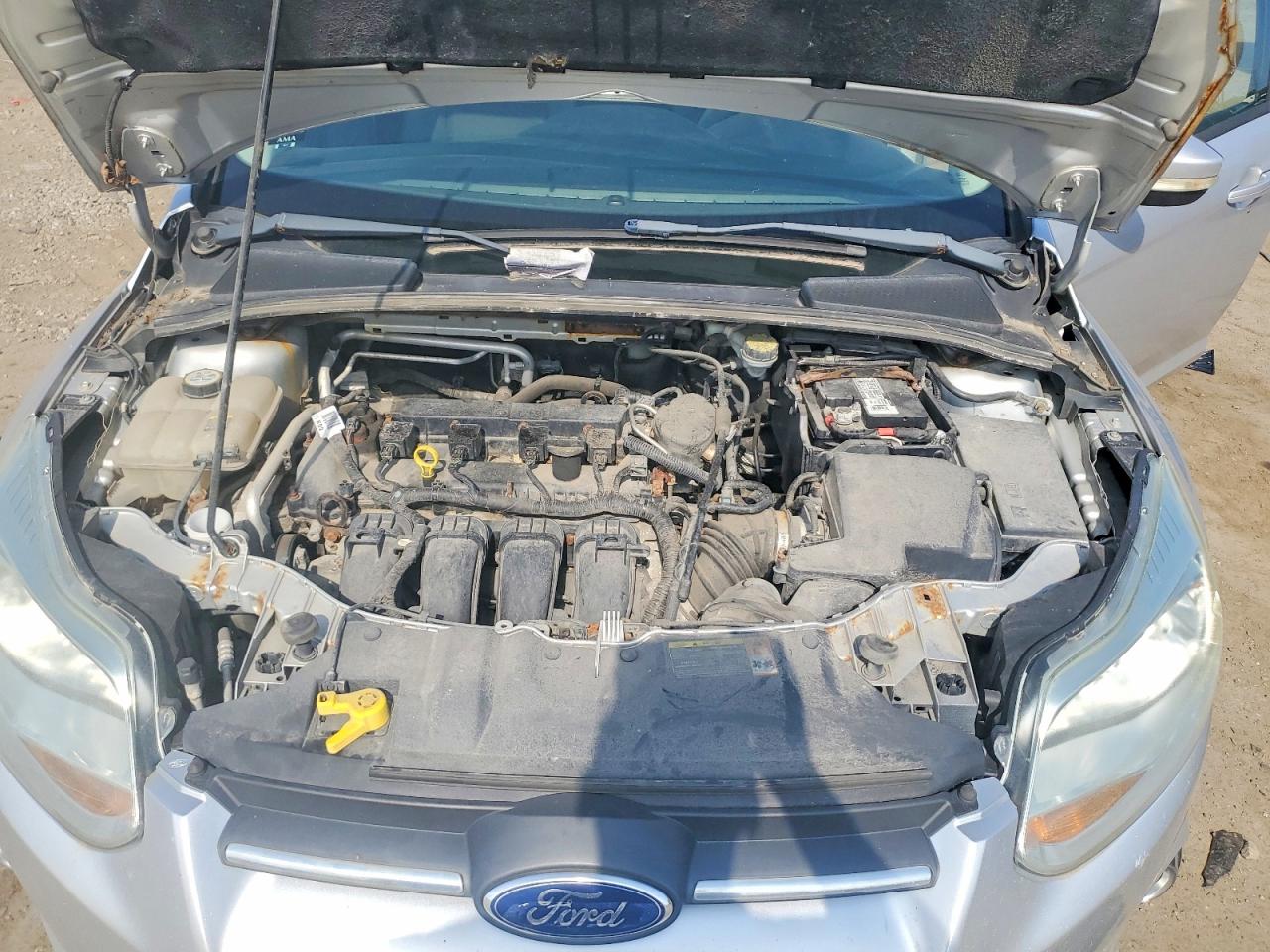 2012 Ford Focus Se Silver vin: 1FAHP3F2XCL266868