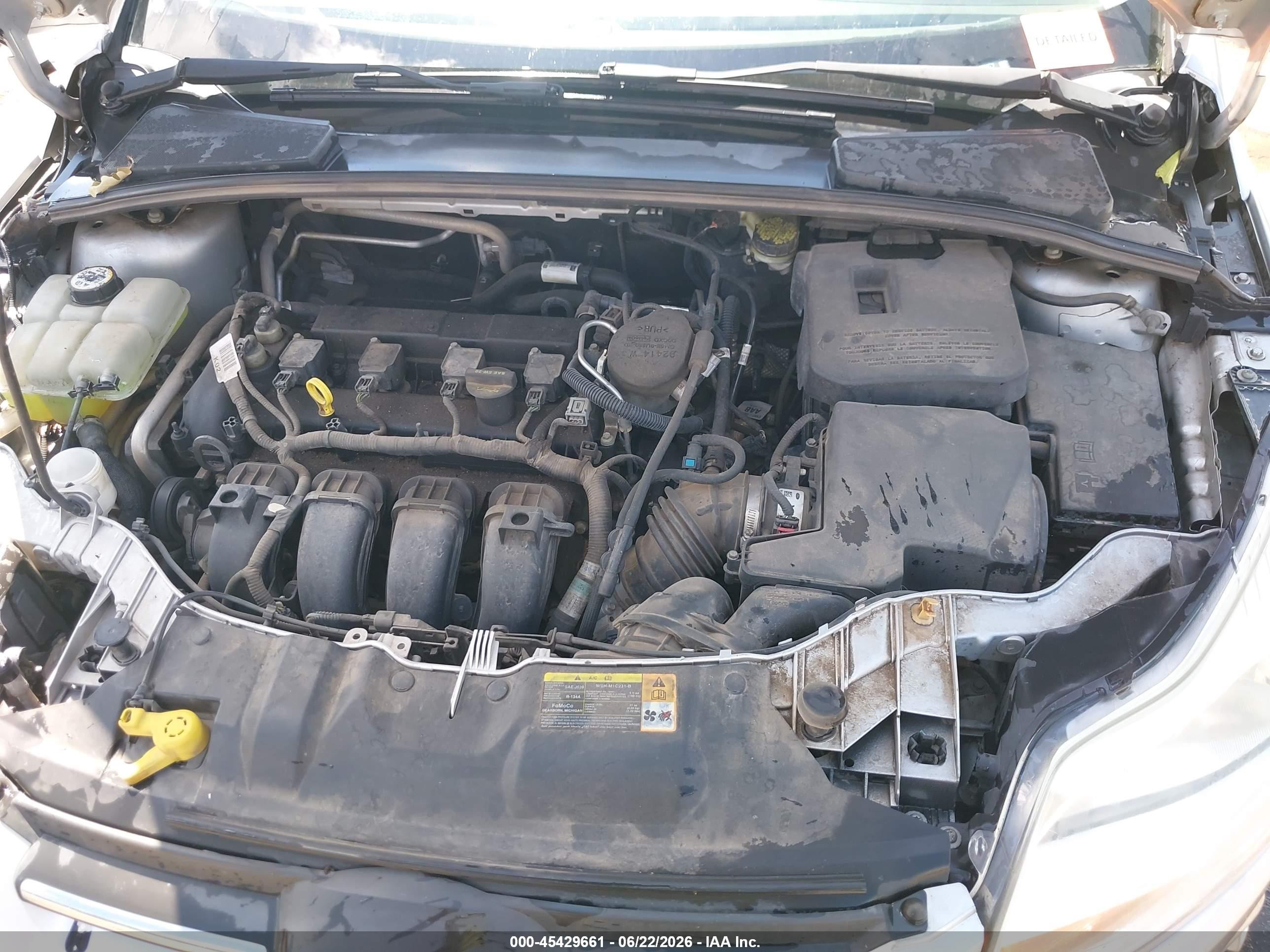 2012 Ford Focus Se Silver vin: 1FAHP3F2XCL273027