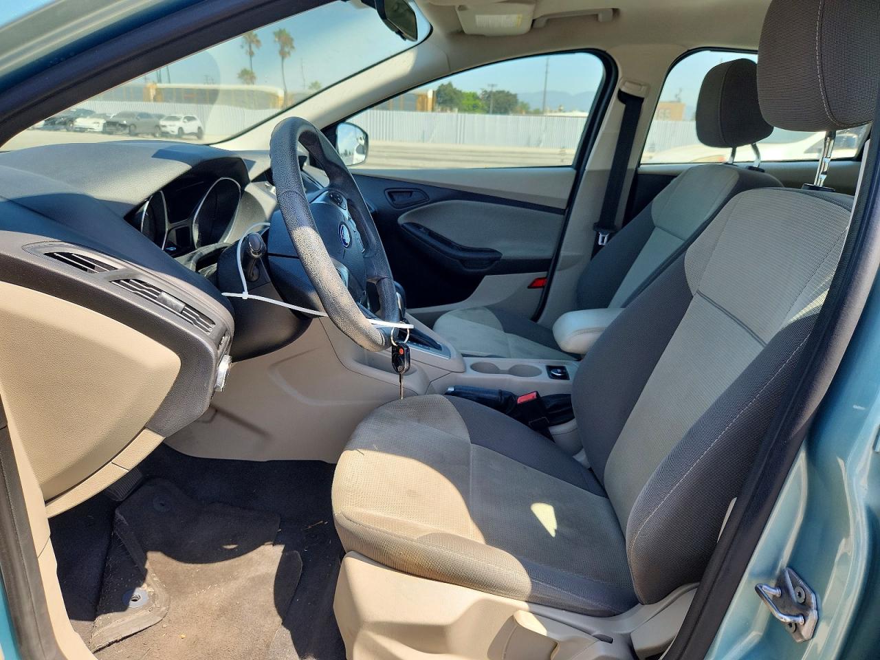 2012 Ford Focus Se Teal vin: 1FAHP3F2XCL319973
