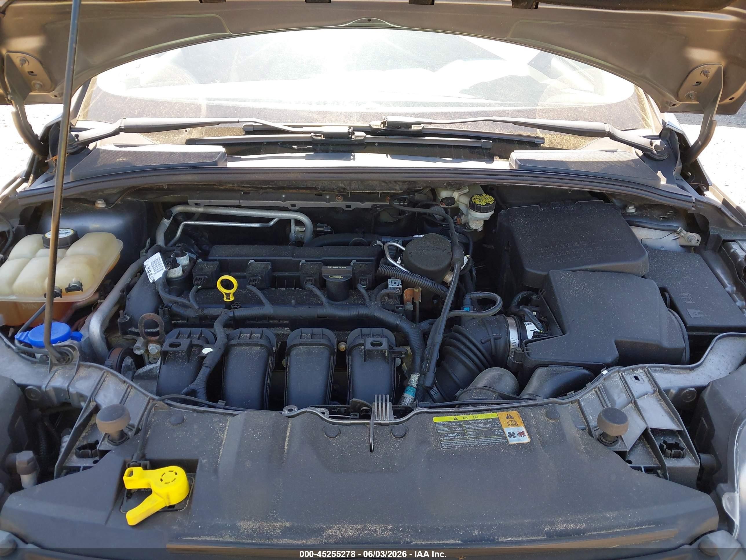 2012 Ford Focus Se Gray vin: 1FAHP3F2XCL355548