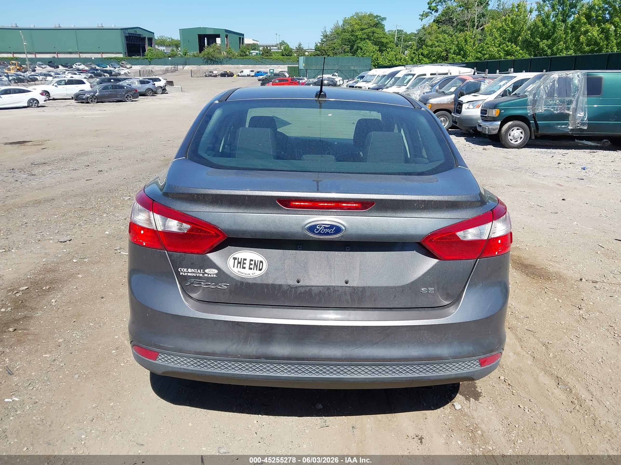 2012 Ford Focus Se Gray vin: 1FAHP3F2XCL355548