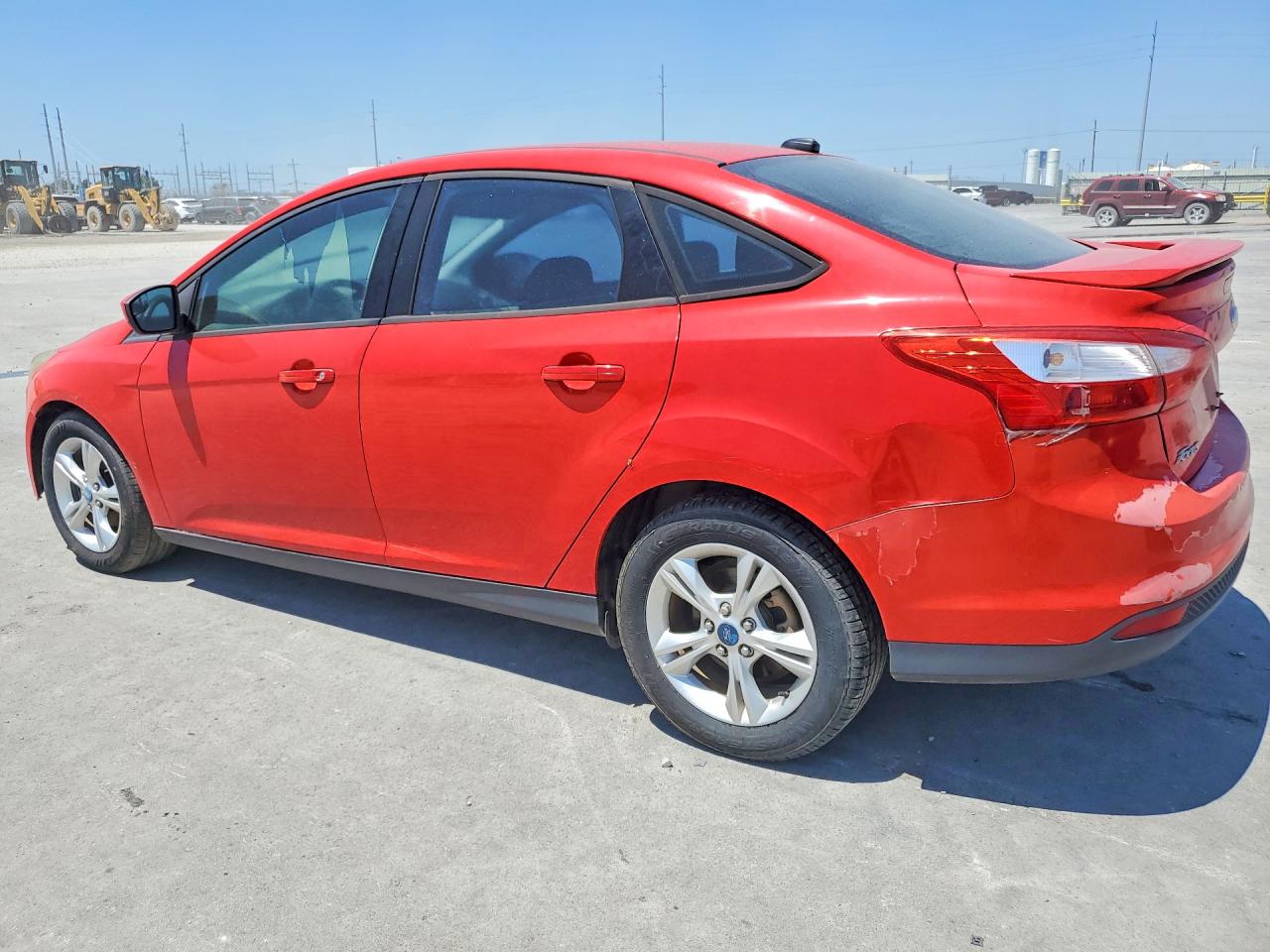 2012 Ford Focus Se Red vin: 1FAHP3F2XCL391496