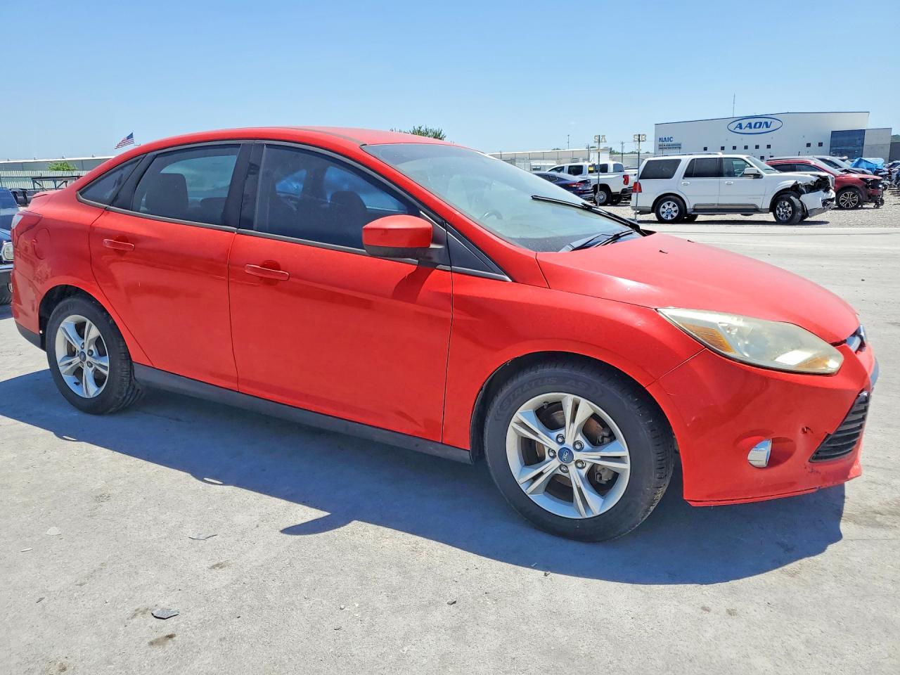 2012 Ford Focus Se Red vin: 1FAHP3F2XCL391496