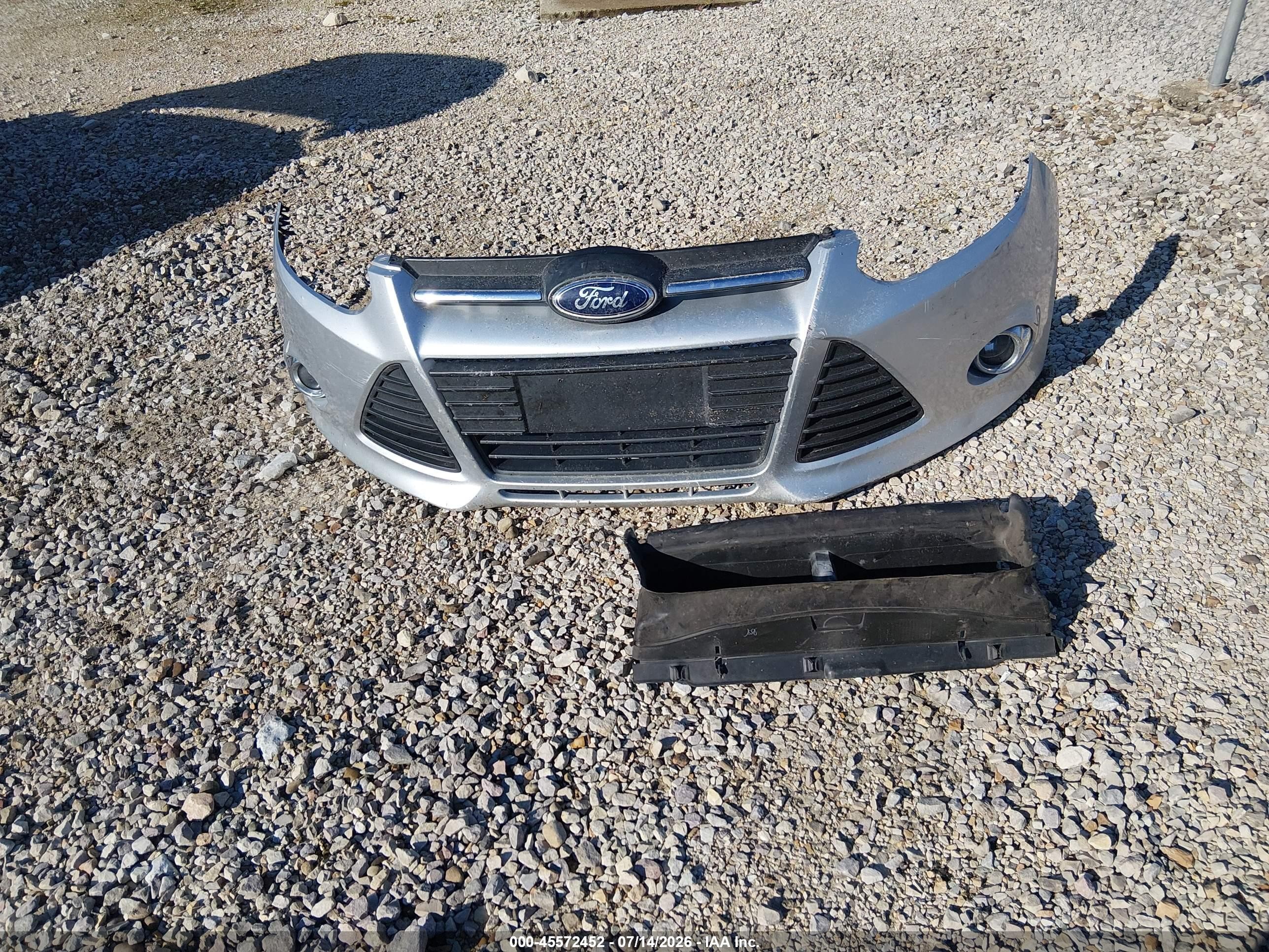 2012 Ford Focus Se Silver vin: 1FAHP3F2XCL413674