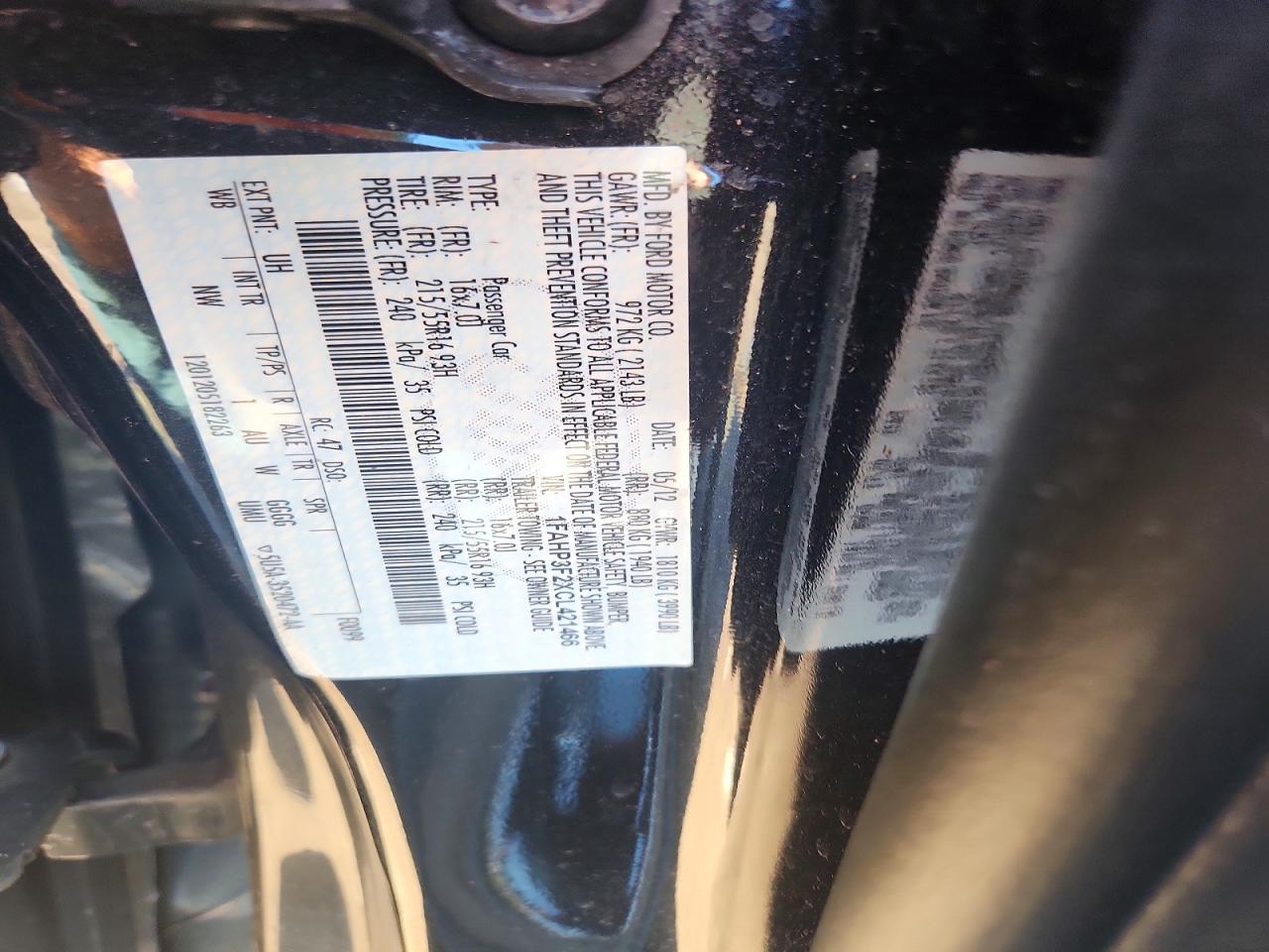 2012 Ford Focus Se Black vin: 1FAHP3F2XCL421466