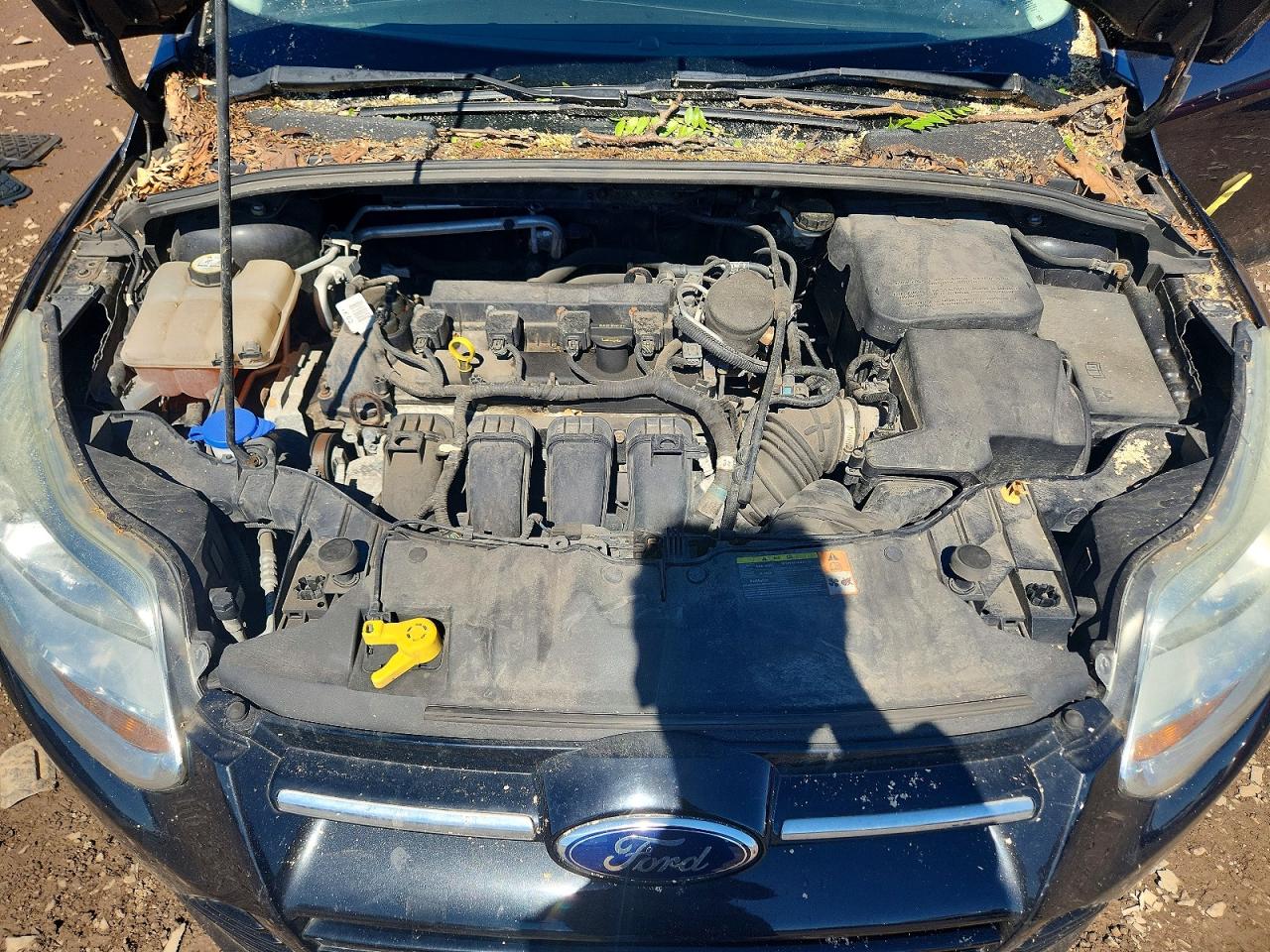 2012 Ford Focus Se Black vin: 1FAHP3F2XCL421466