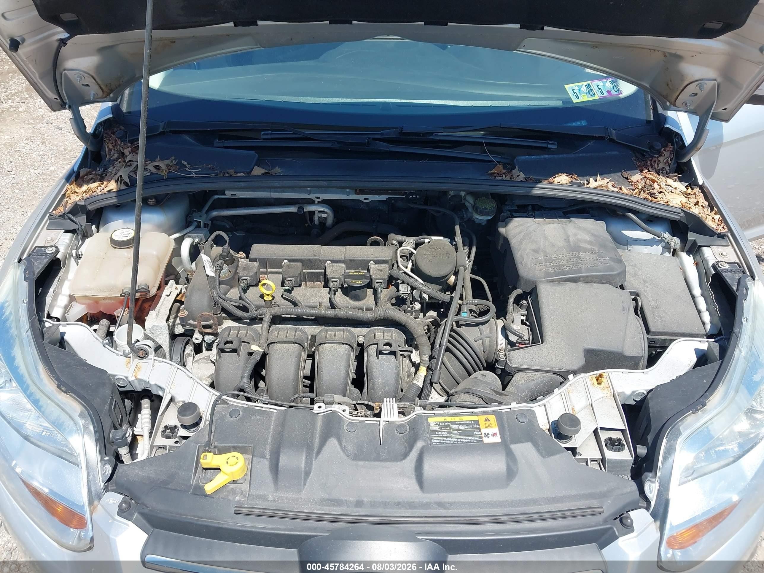 2012 Ford Focus Se Серебряный vin: 1FAHP3F2XCL447100