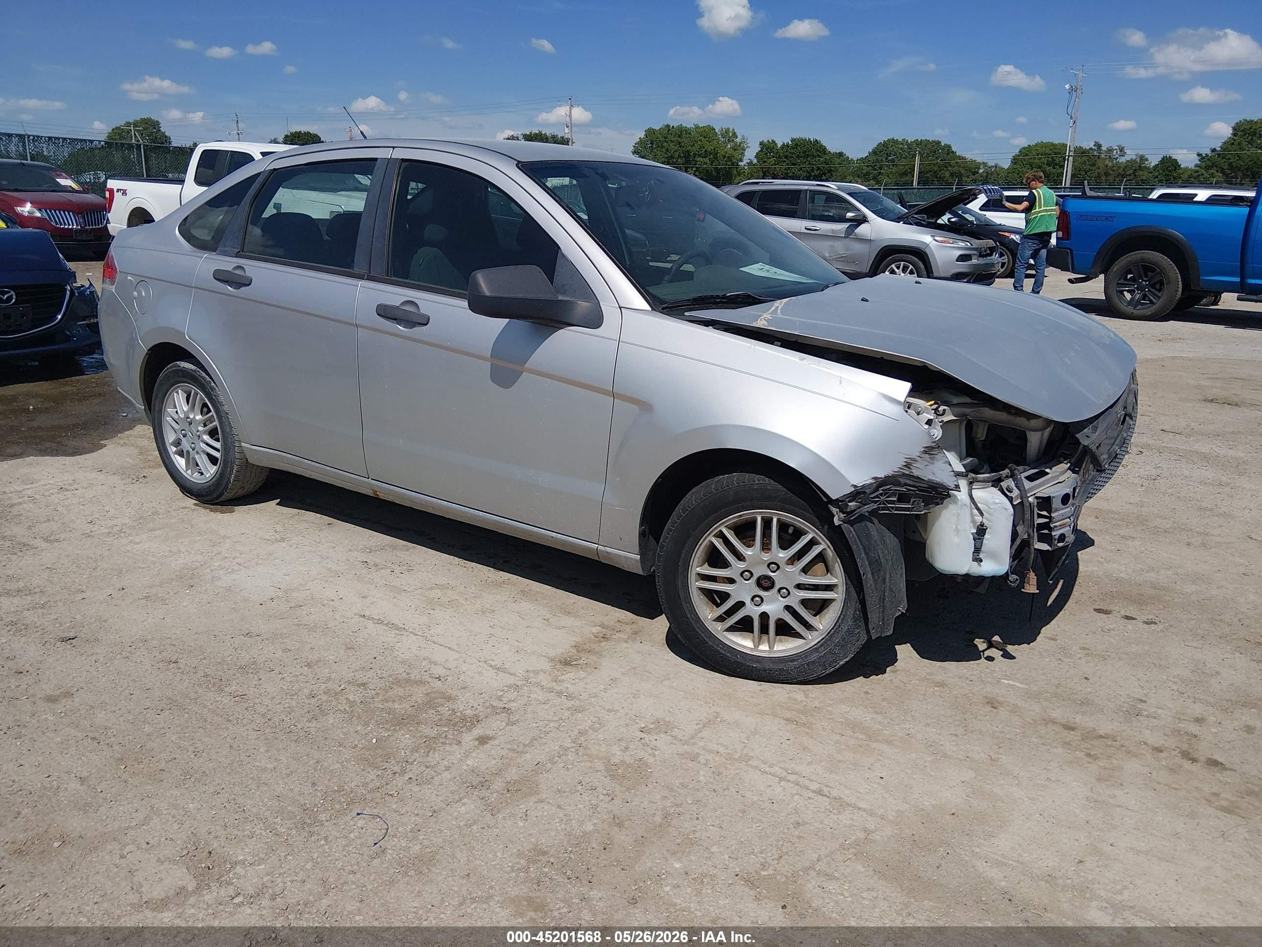 2010 Ford Focus Se Серый vin: 1FAHP3FN0AW168437