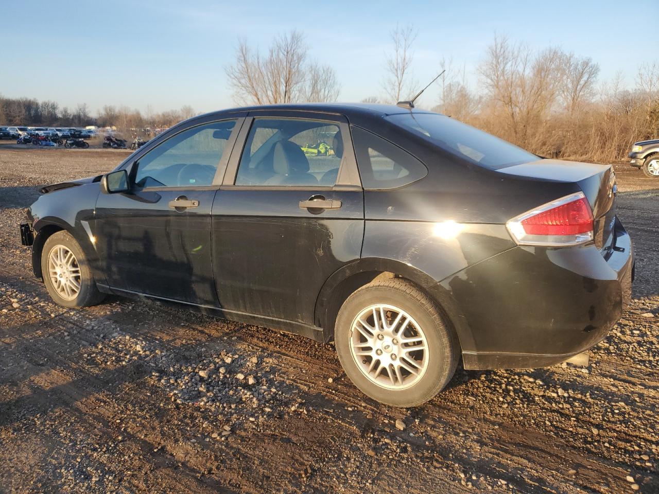 2010 Ford Focus Se Black vin: 1FAHP3FN0AW240222