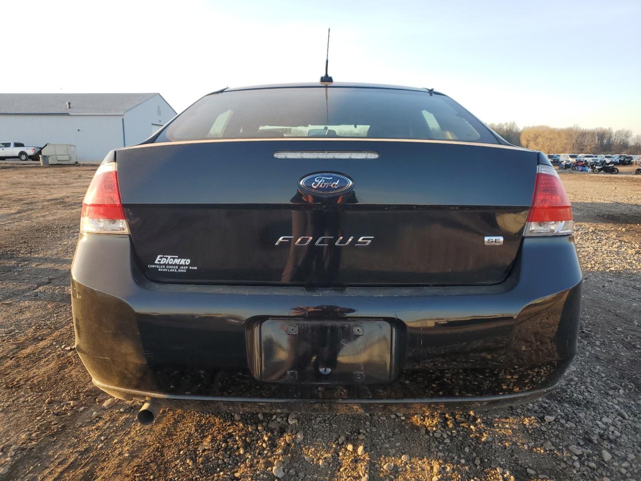 2010 Ford Focus Se Black vin: 1FAHP3FN0AW240222