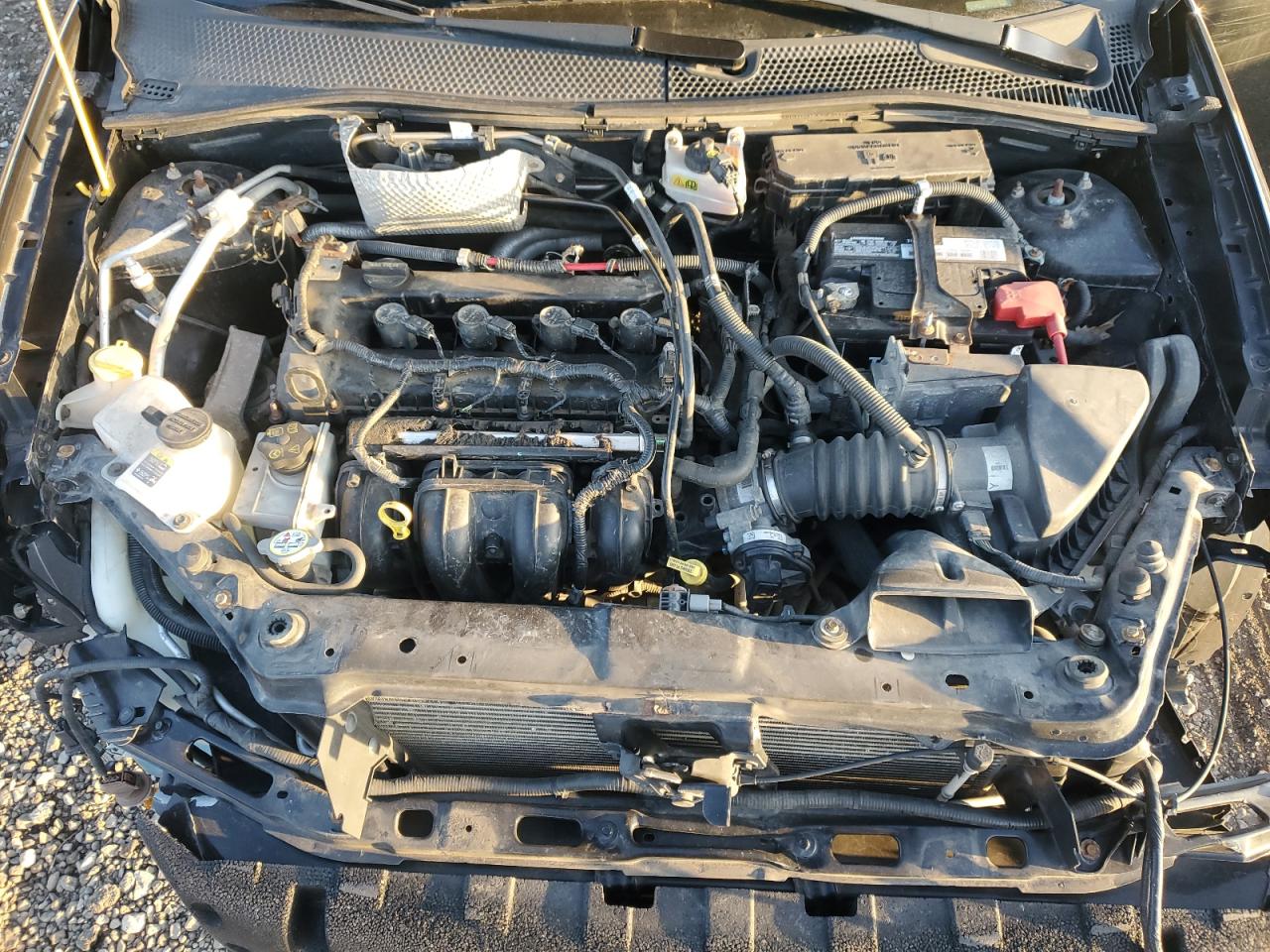 2010 Ford Focus Se Black vin: 1FAHP3FN0AW240222