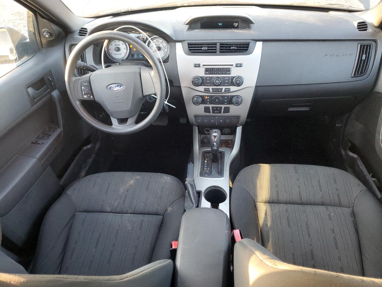 2010 Ford Focus Se Black vin: 1FAHP3FN0AW240222