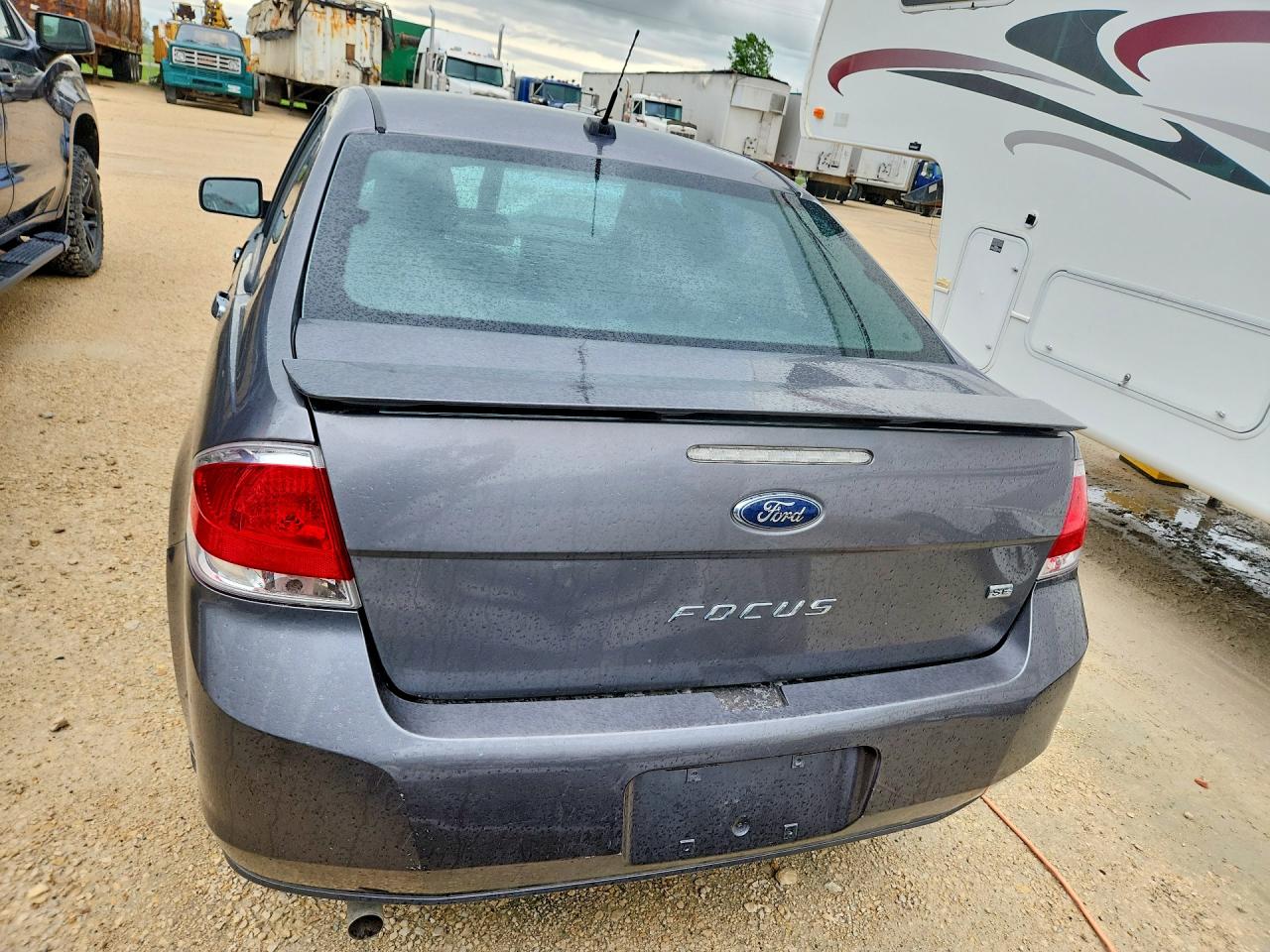 2010 Ford Focus Se Gray vin: 1FAHP3FN0AW240687