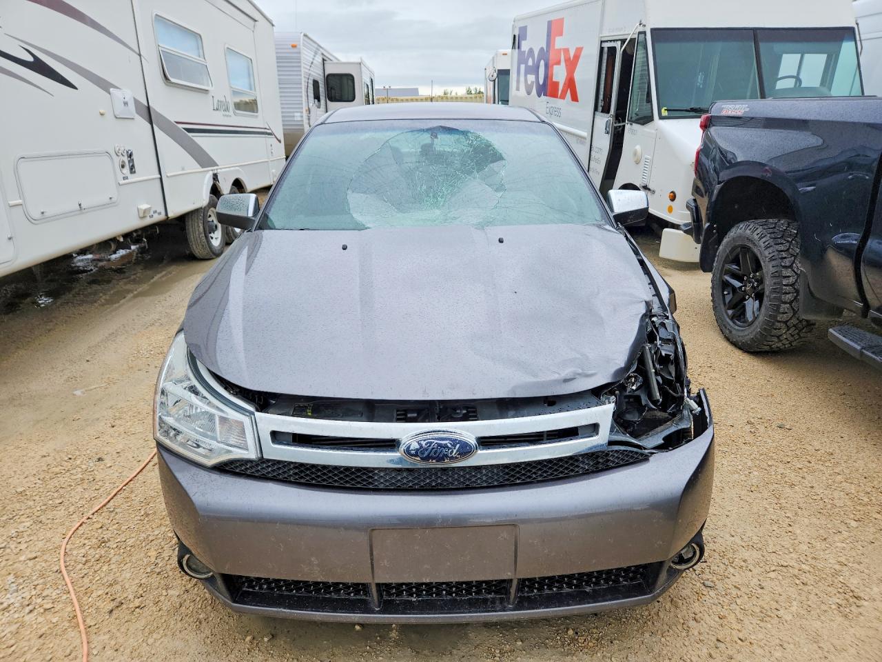 2010 Ford Focus Se Gray vin: 1FAHP3FN0AW240687