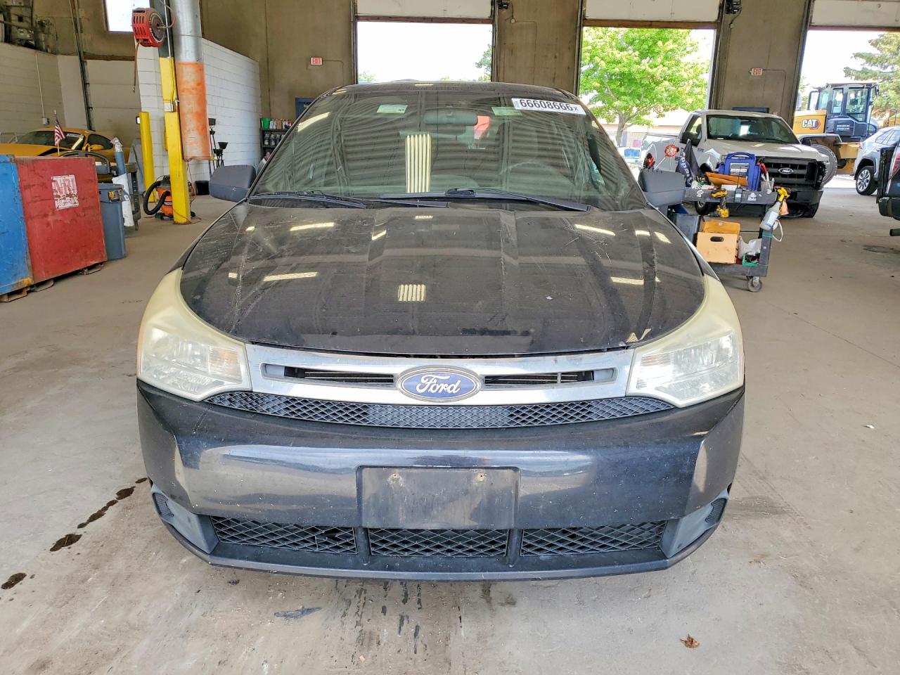 2010 Ford Focus Se Black vin: 1FAHP3FN0AW248658
