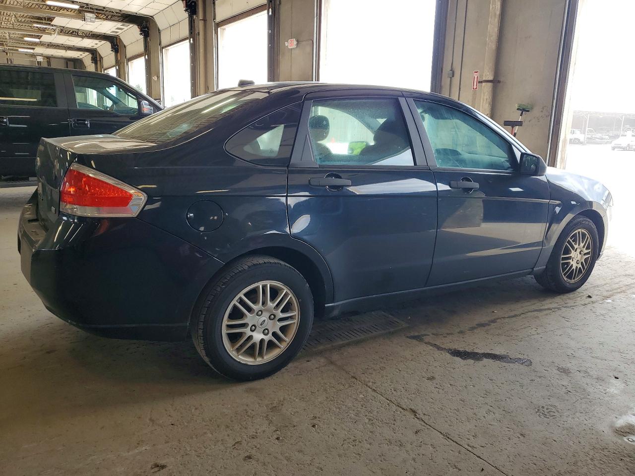 2010 Ford Focus Se Black vin: 1FAHP3FN0AW248658