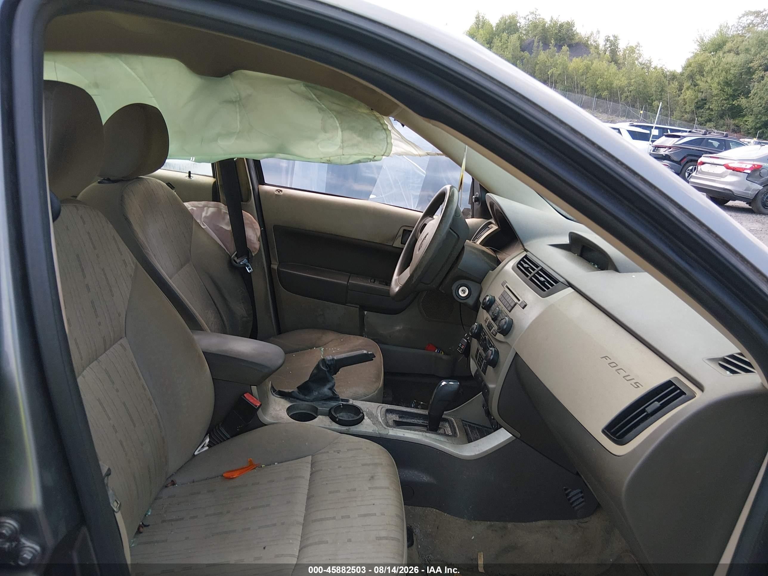 2011 Ford Focus Se Gray vin: 1FAHP3FN0BW115092