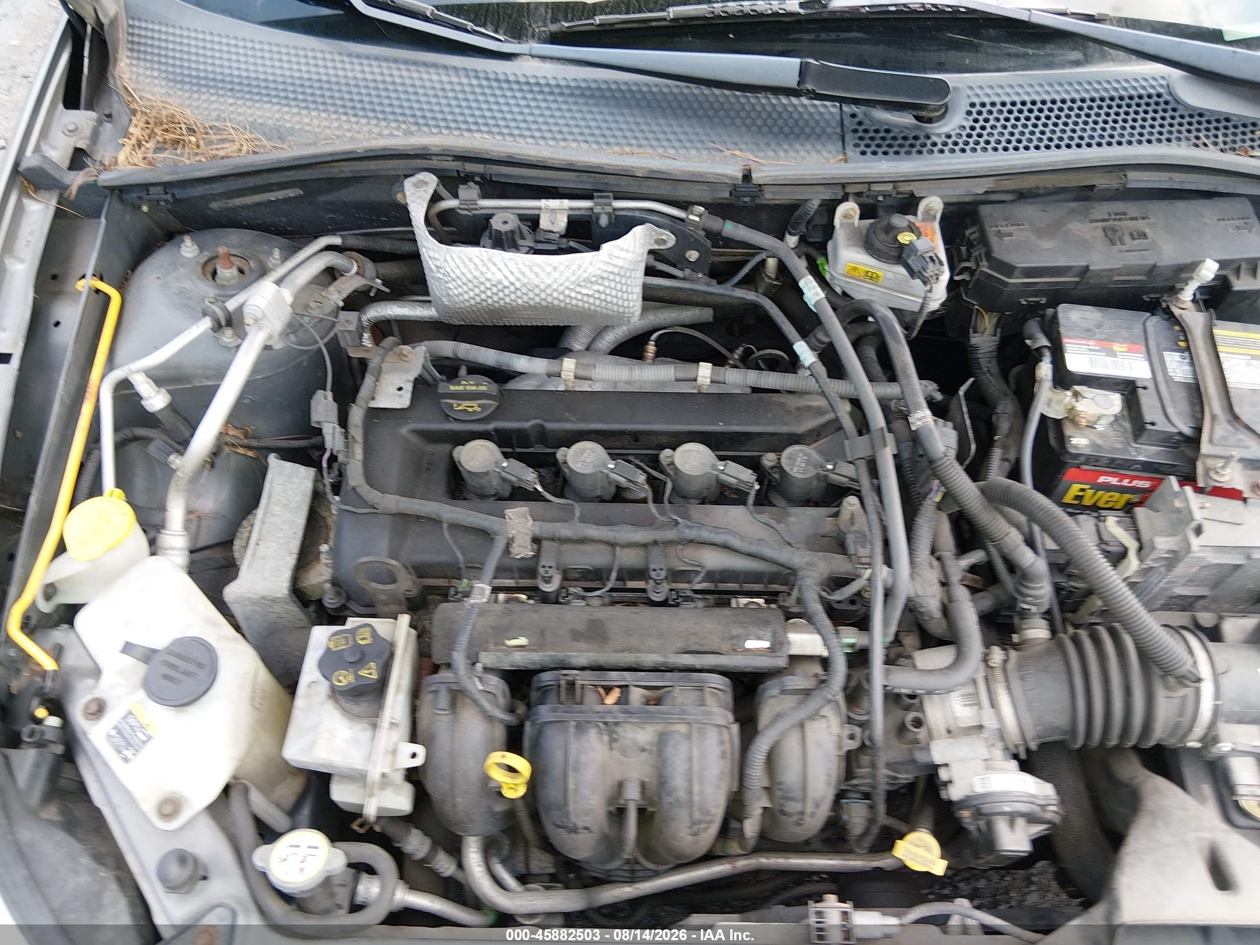 2011 Ford Focus Se Gray vin: 1FAHP3FN0BW115092