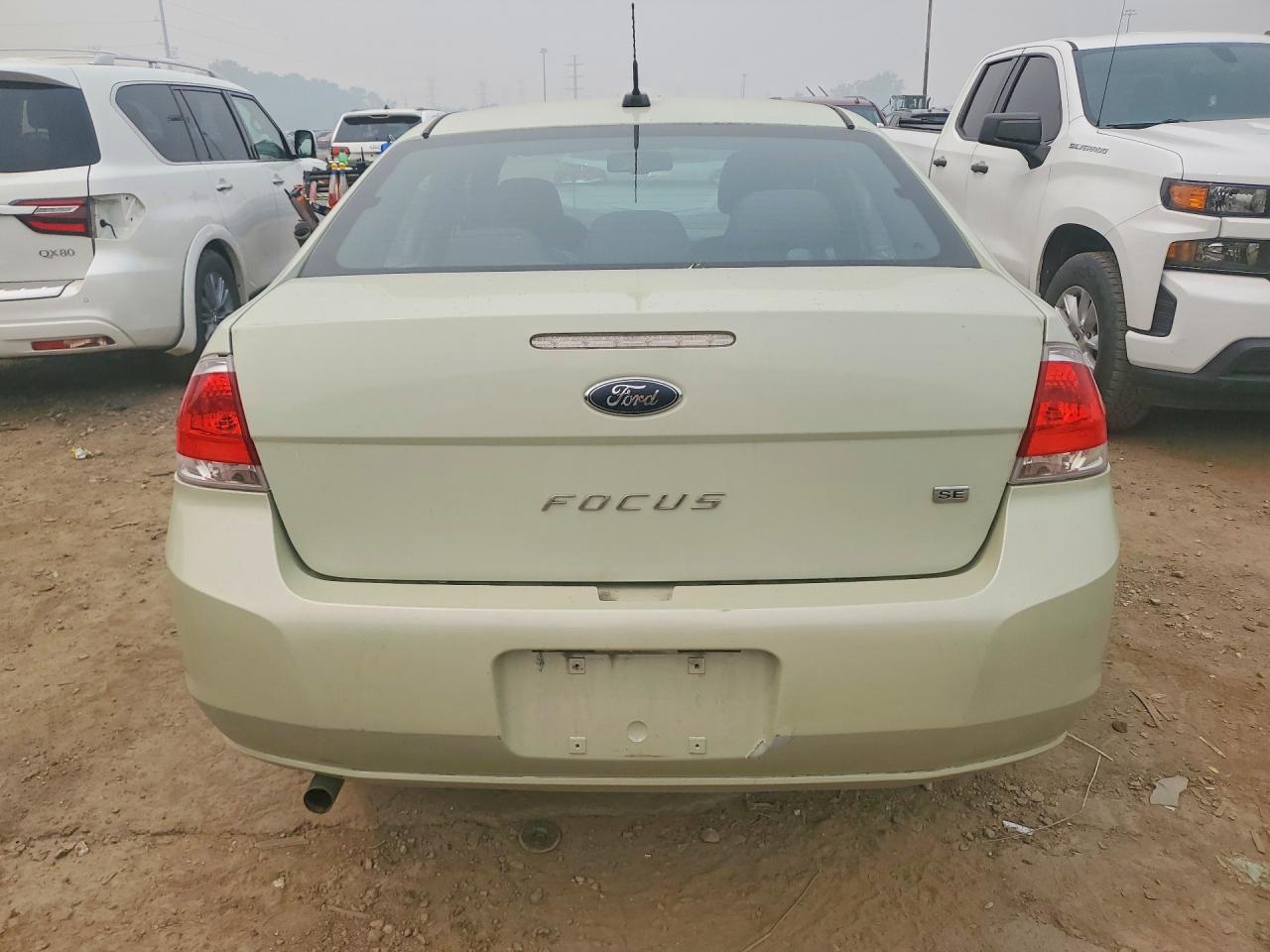 2011 Ford Focus Se Green vin: 1FAHP3FN0BW129560