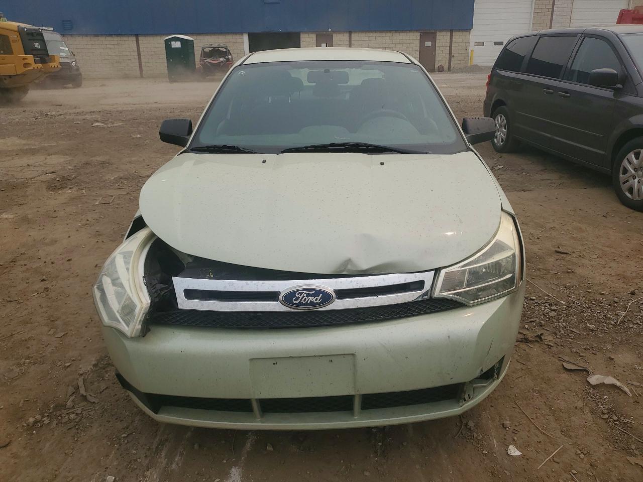 2011 Ford Focus Se Green vin: 1FAHP3FN0BW129560