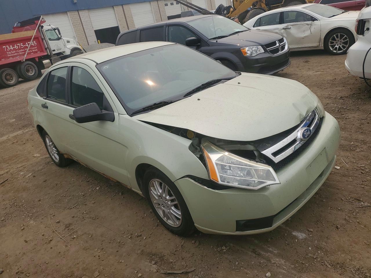 2011 Ford Focus Se Green vin: 1FAHP3FN0BW129560
