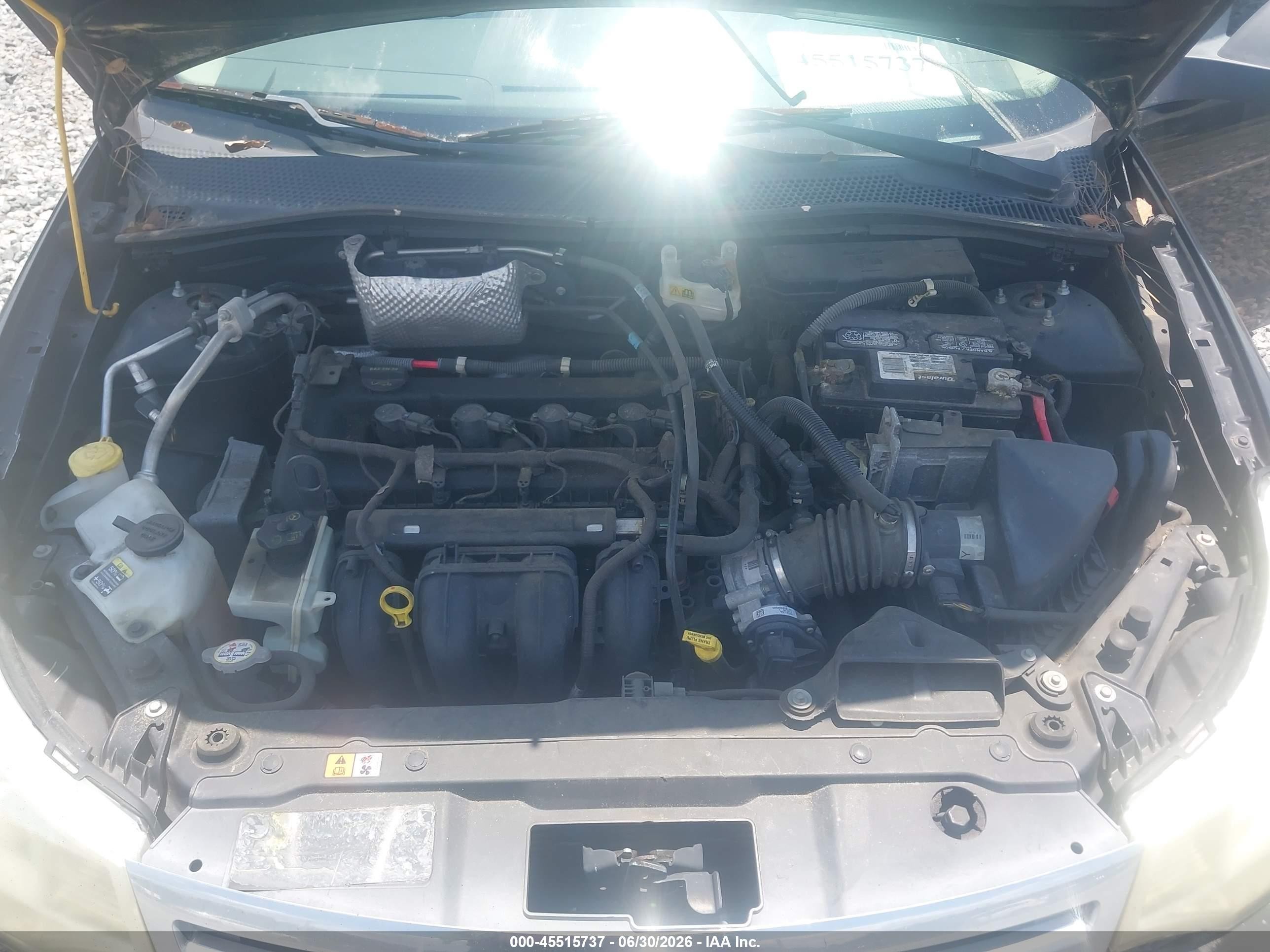 2011 Ford Focus Se Black vin: 1FAHP3FN0BW158752