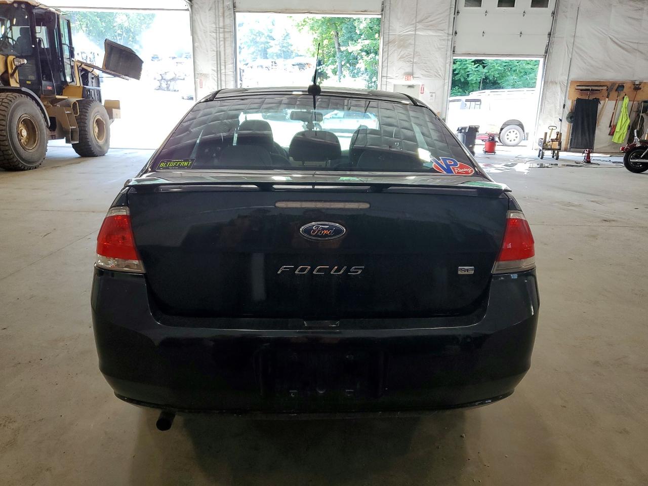 2011 Ford Focus Se Black vin: 1FAHP3FN0BW192562