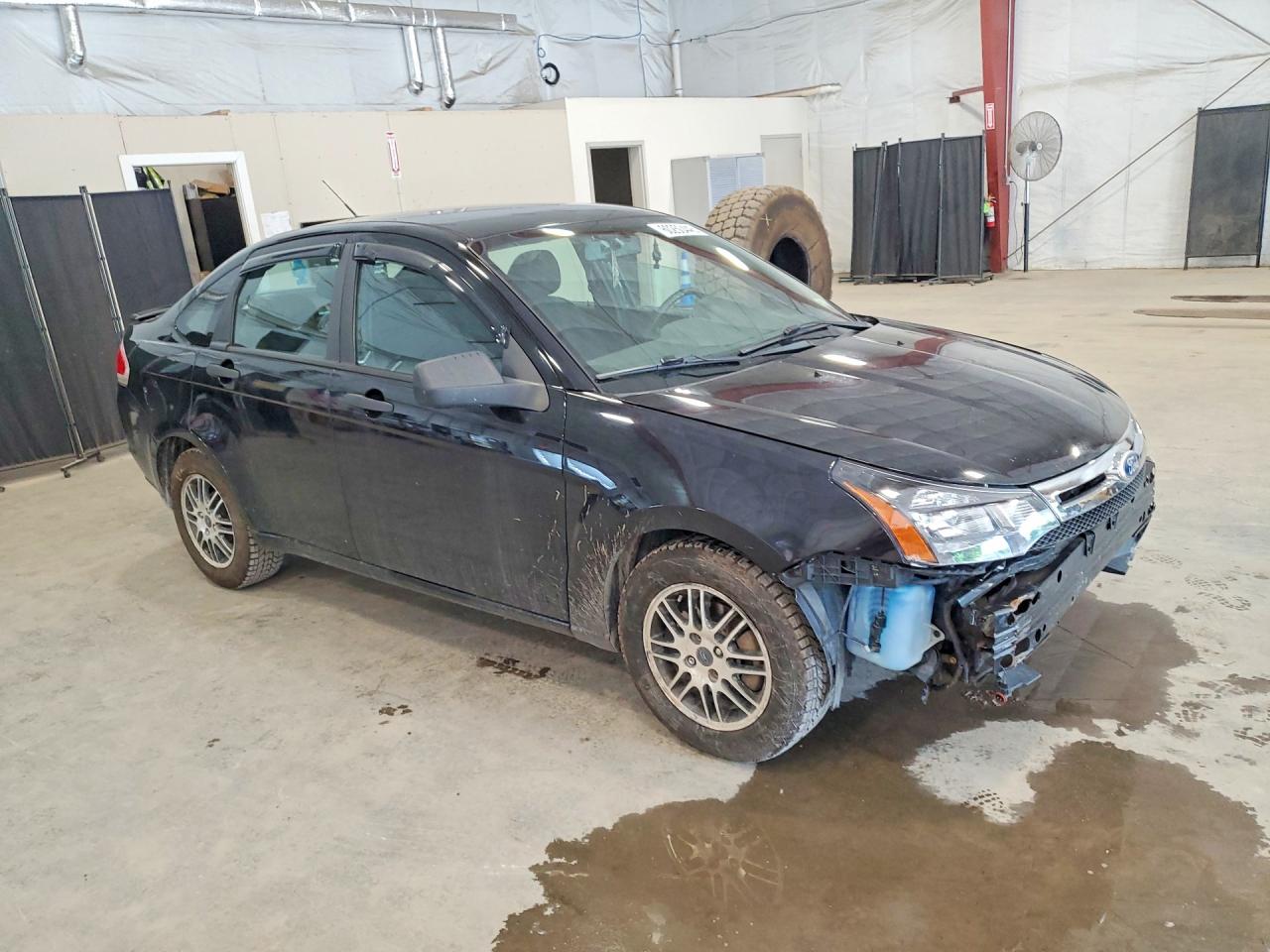 2011 Ford Focus Se Black vin: 1FAHP3FN0BW192562