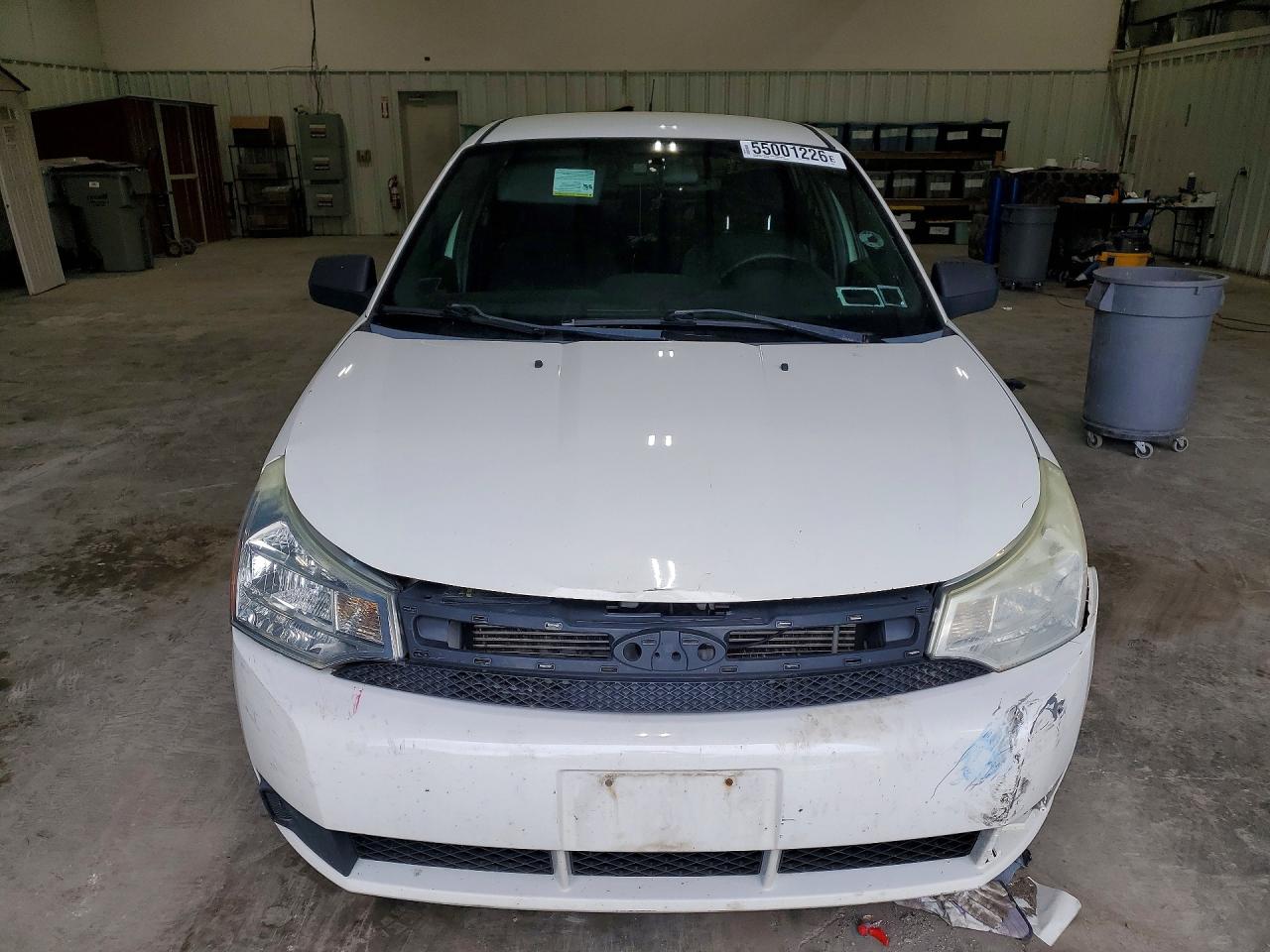 2011 Ford Focus Se White vin: 1FAHP3FN0BW198281