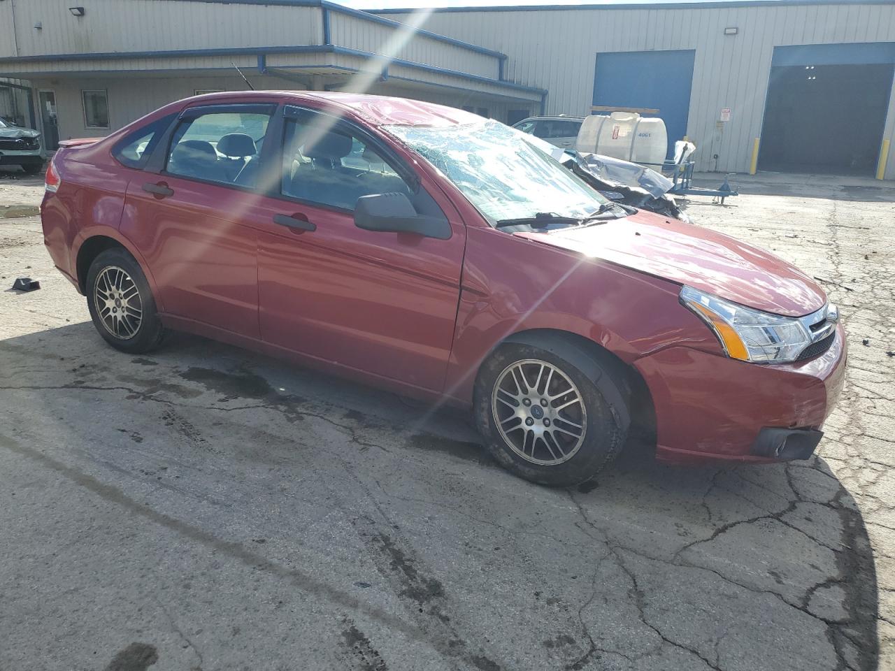 2010 Ford Focus Se Красный vin: 1FAHP3FN1AW131719