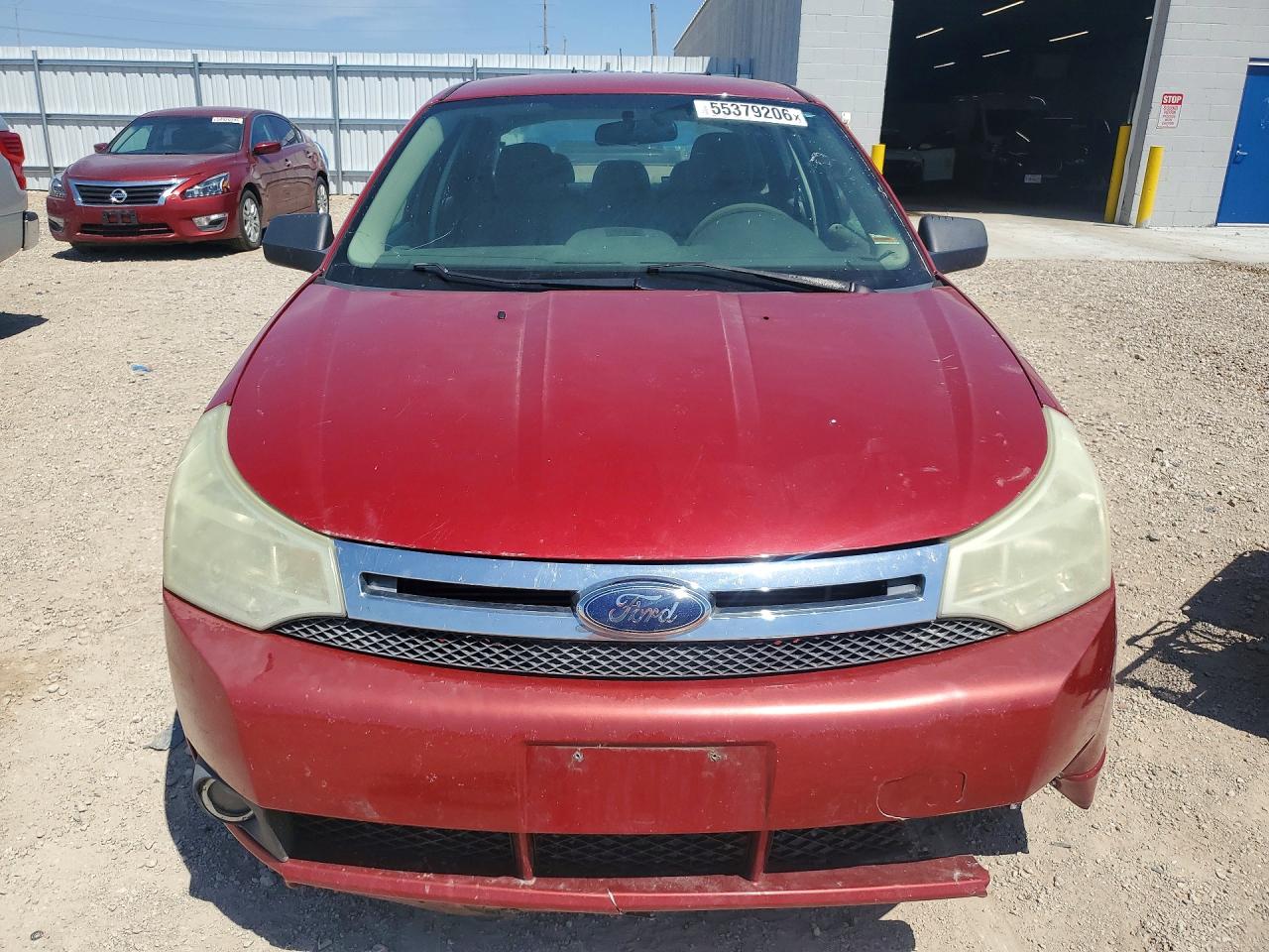 2010 Ford Focus Se Red vin: 1FAHP3FN1AW207245