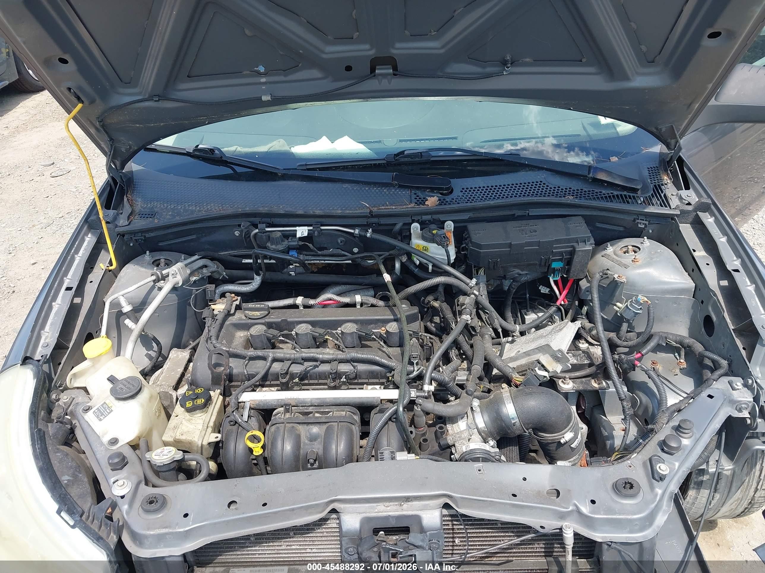 2010 Ford Focus Se Gray vin: 1FAHP3FN1AW211263