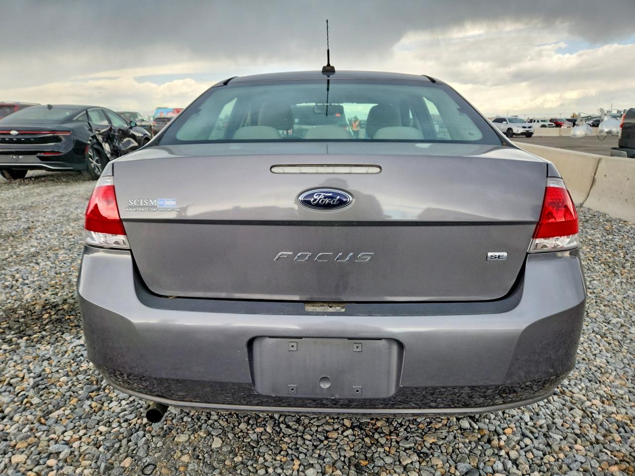 2010 Ford Focus Se Gray vin: 1FAHP3FN1AW256364