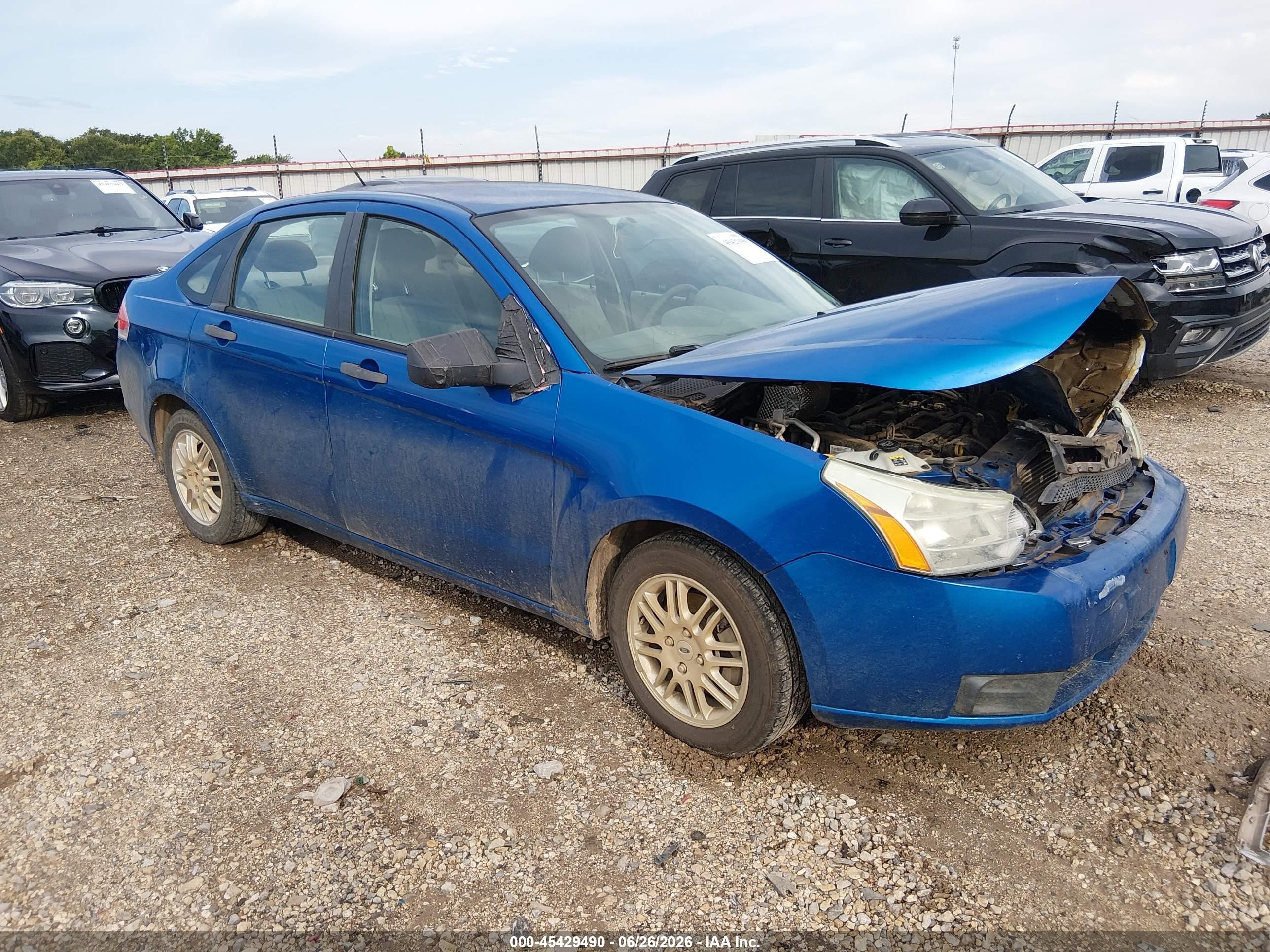 2011 Ford Focus Se Синий vin: 1FAHP3FN1BW106711