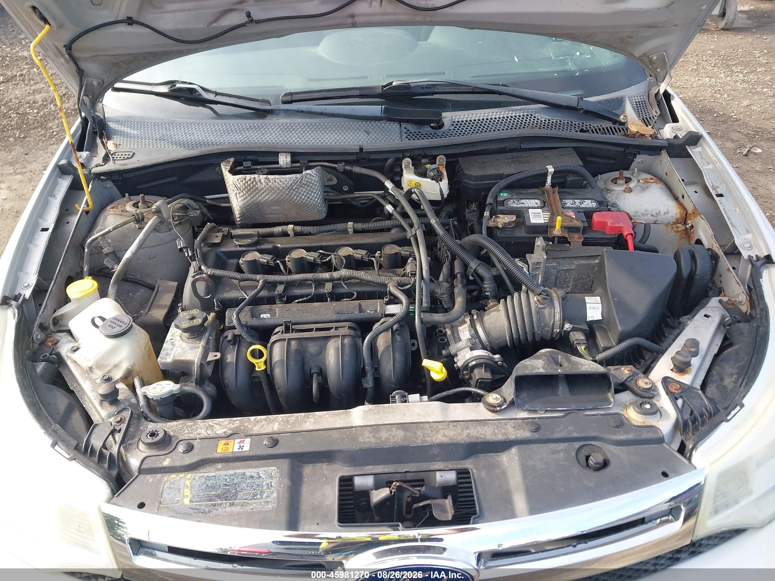 2011 Ford Focus Se Silver vin: 1FAHP3FN1BW121435