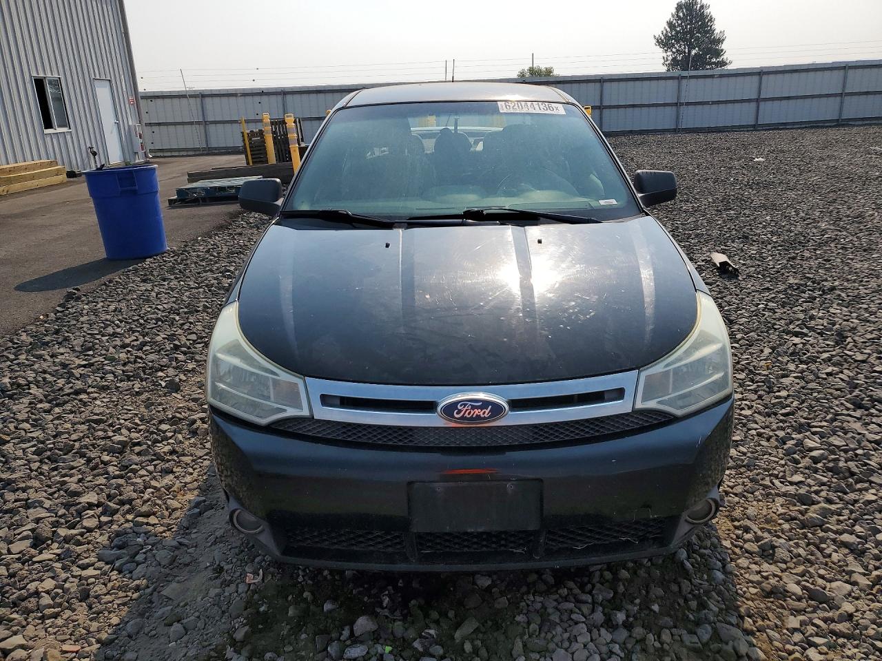 2011 Ford Focus Se Black vin: 1FAHP3FN1BW181862