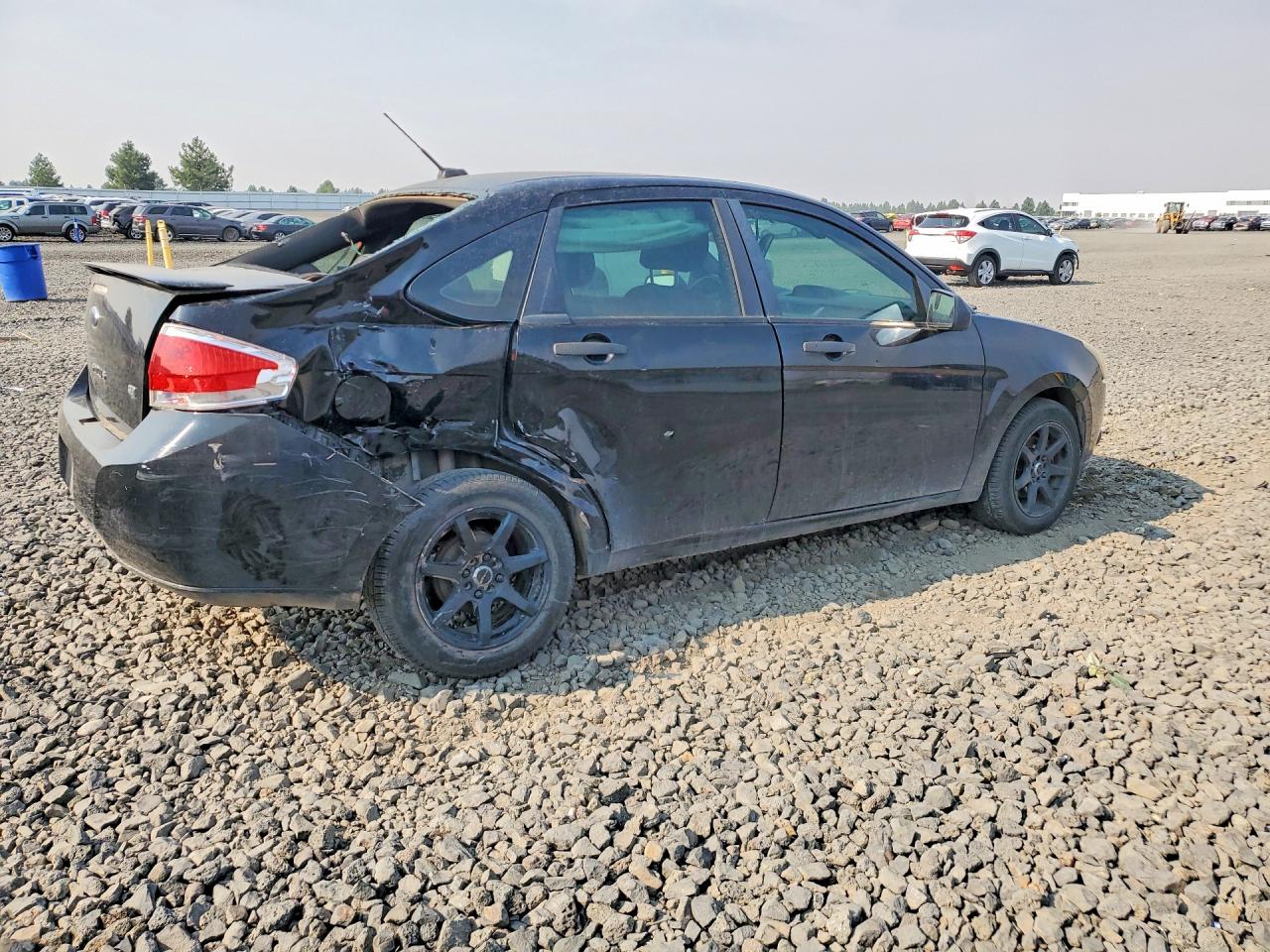 2011 Ford Focus Se Black vin: 1FAHP3FN1BW181862