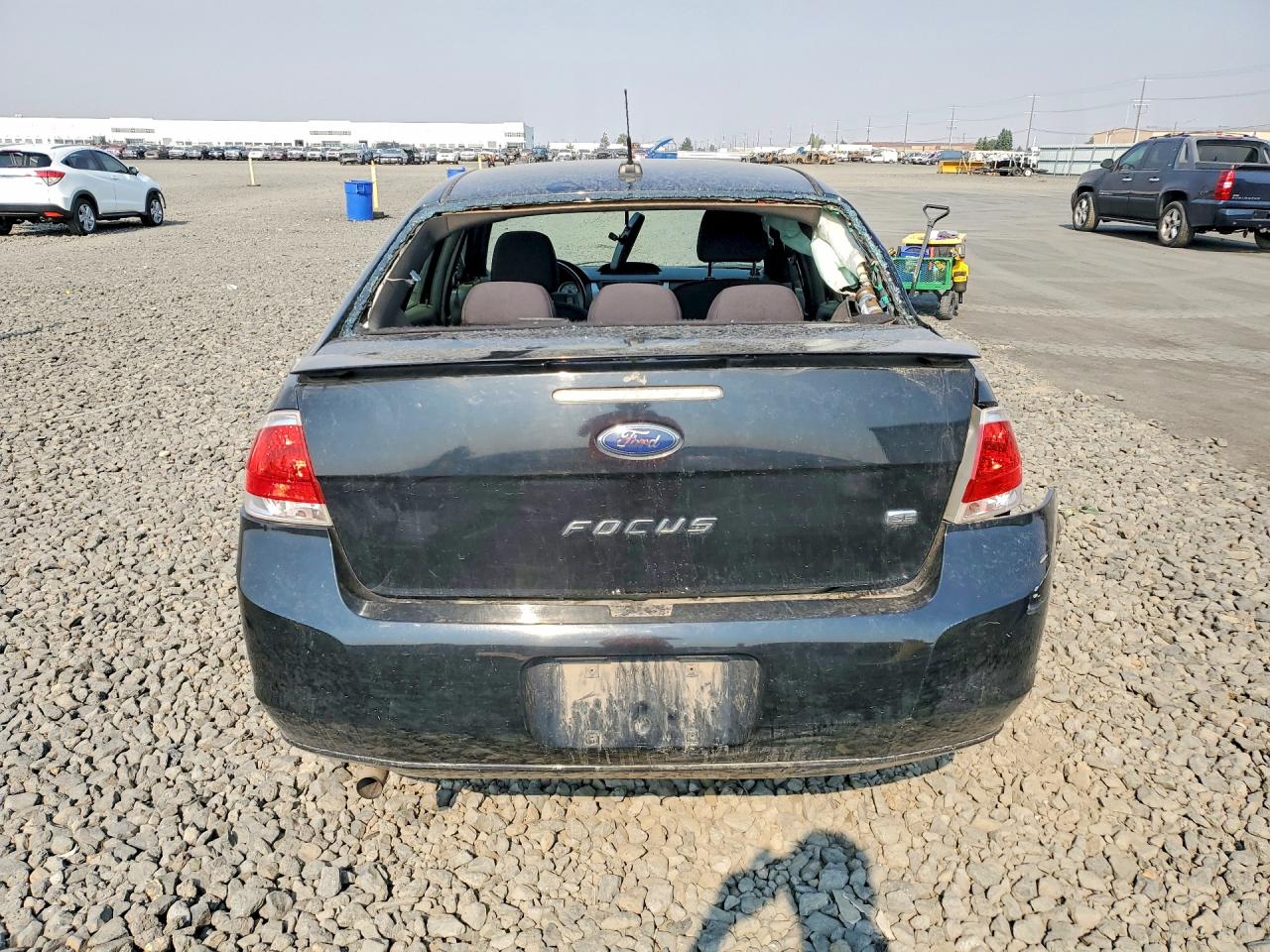 2011 Ford Focus Se Black vin: 1FAHP3FN1BW181862