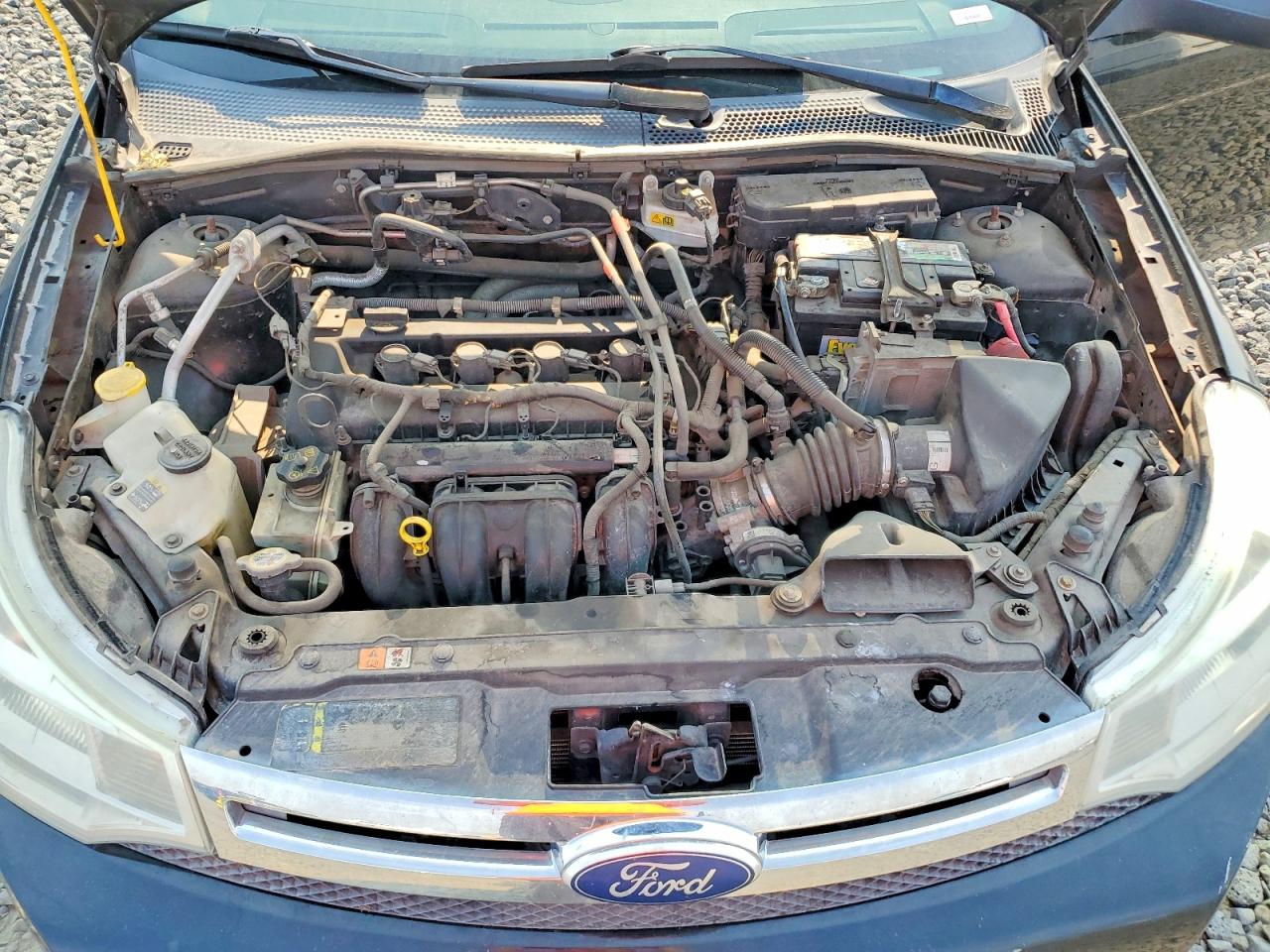 2011 Ford Focus Se Black vin: 1FAHP3FN1BW181862