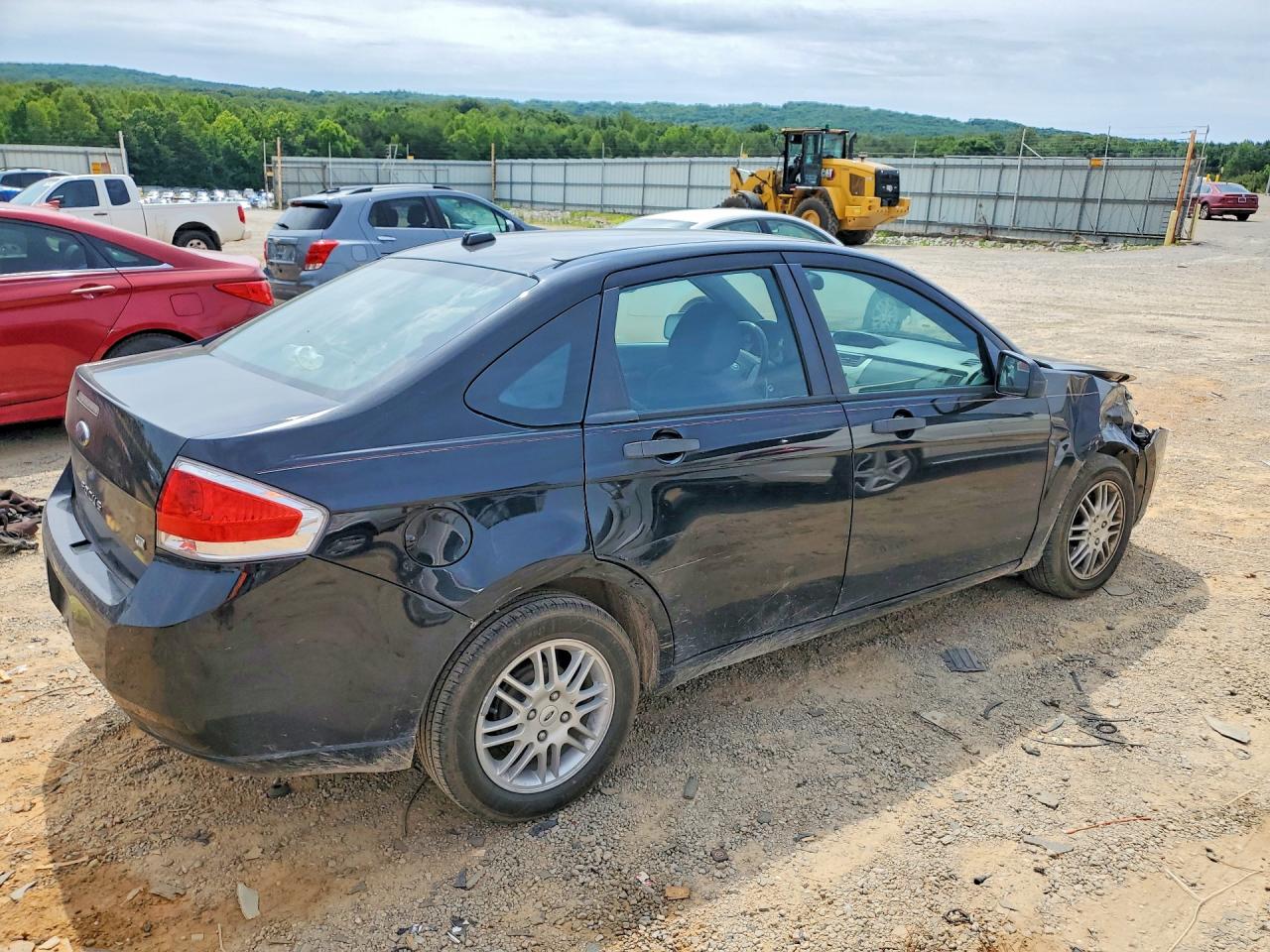 2011 Ford Focus Se Black vin: 1FAHP3FN1BW189170
