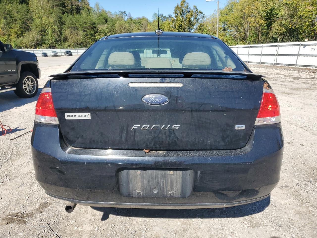 2011 Ford Focus Se Черный vin: 1FAHP3FN1BW195566