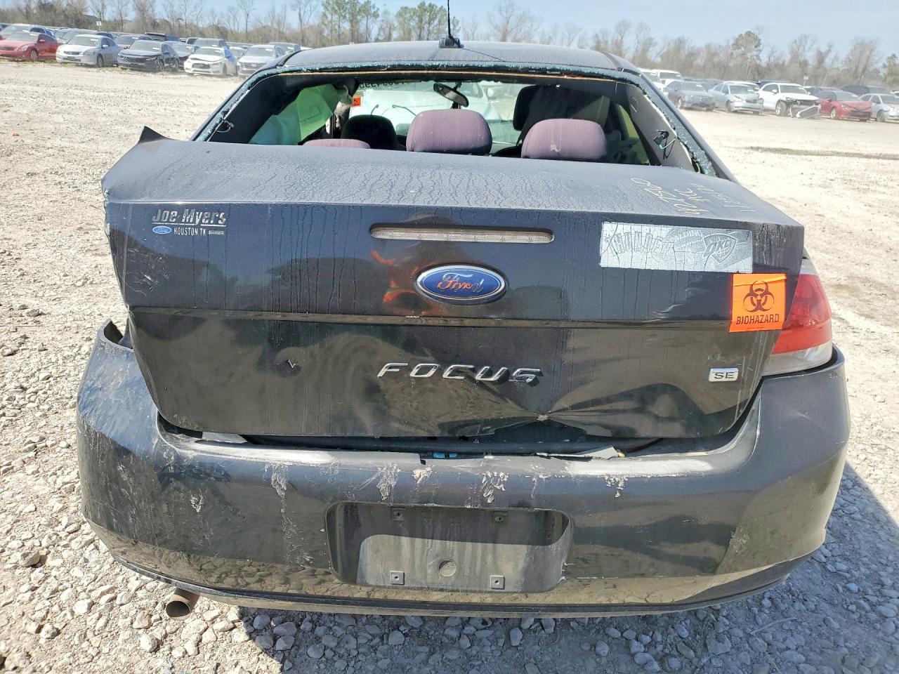 2011 Ford Focus Se Черный vin: 1FAHP3FN1BW203889