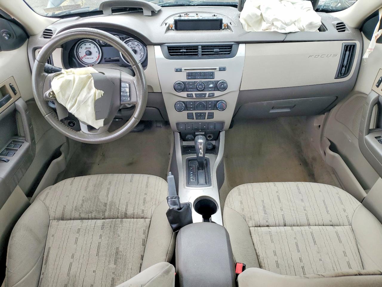 2010 Ford Focus Se Black vin: 1FAHP3FN2AW219680